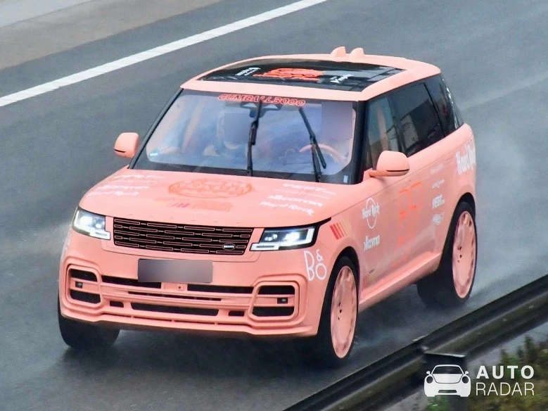 Brabus Range Rover 600 spotted in Brezovica