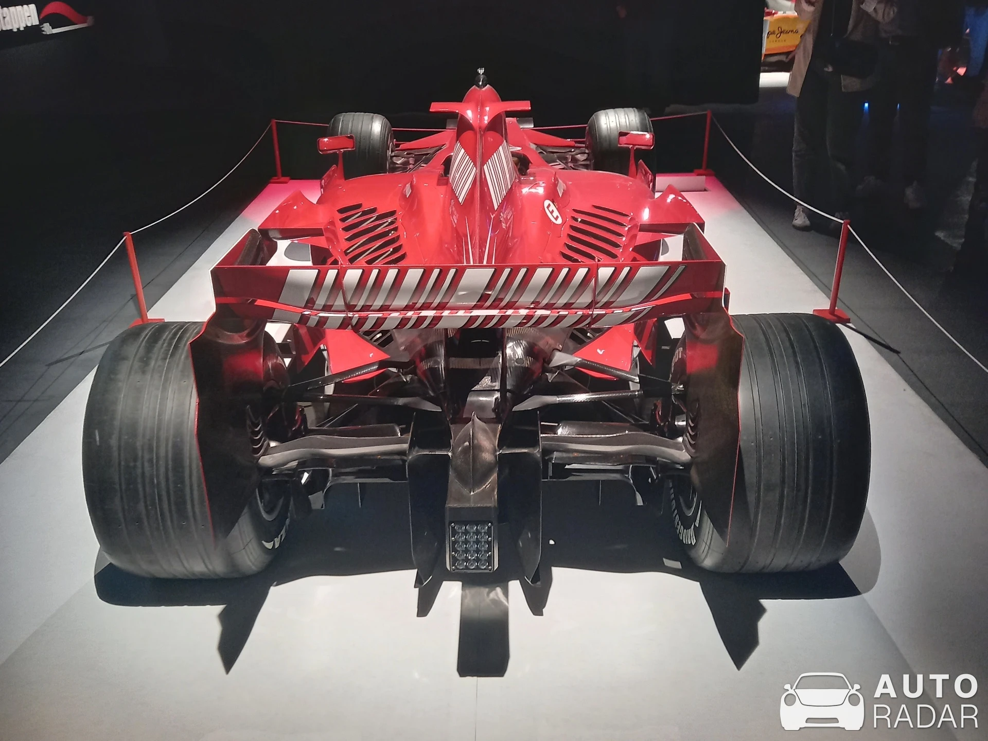 Ferrari F2001 spotted in Mulhouse