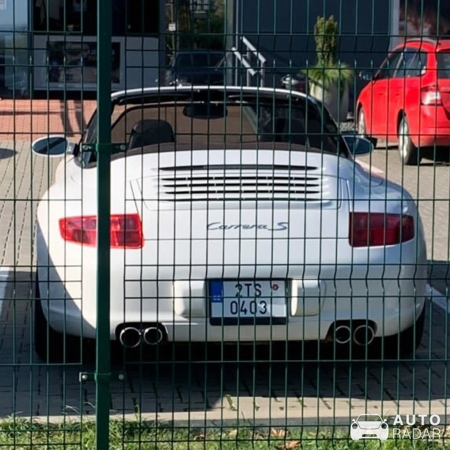 Porsche 997 Carrera S Cabriolet spotted in Karviná, Czechia