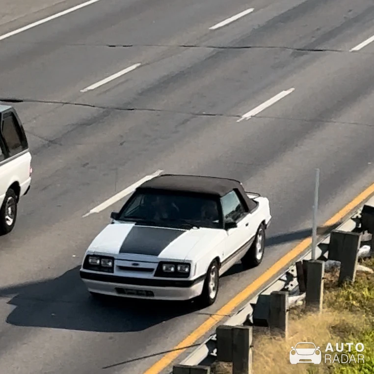 Ford Mustang Foxbody spotted in Terrebonne, Canada
