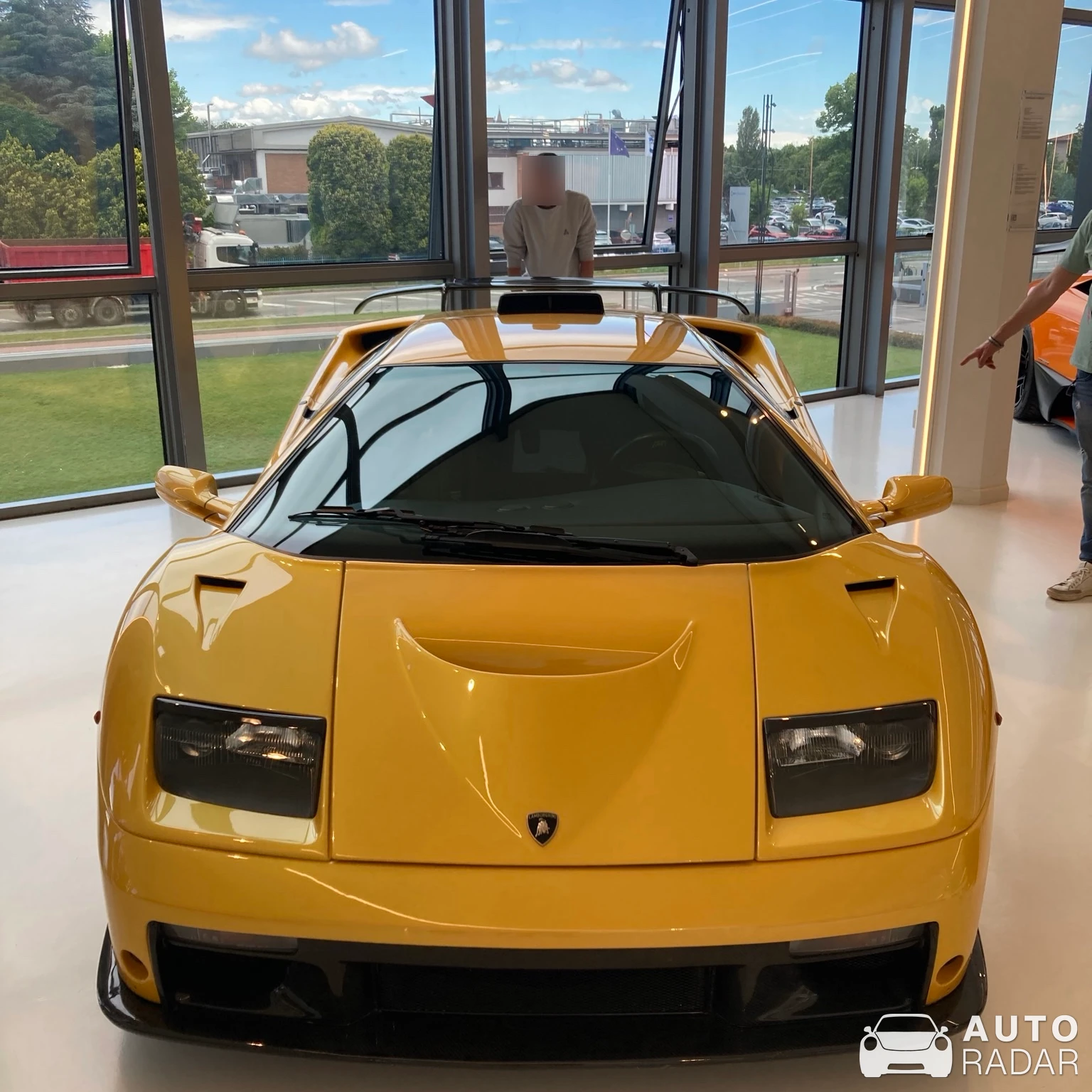 Lamborghini Diablo GT spotted in Sant'Agata Bolognese