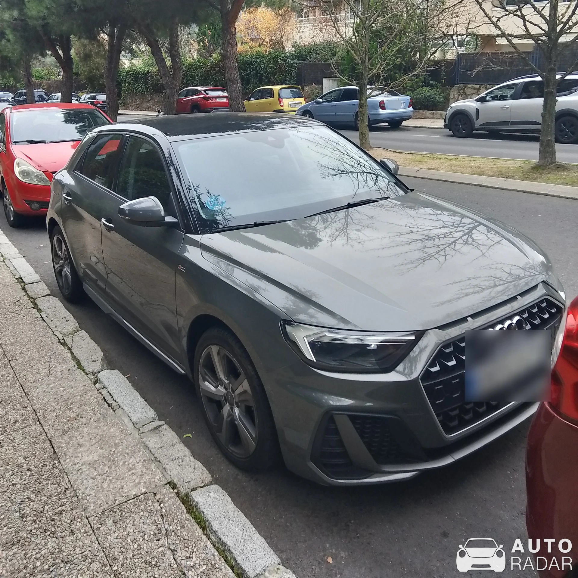Audi A1 spotted in Madrid