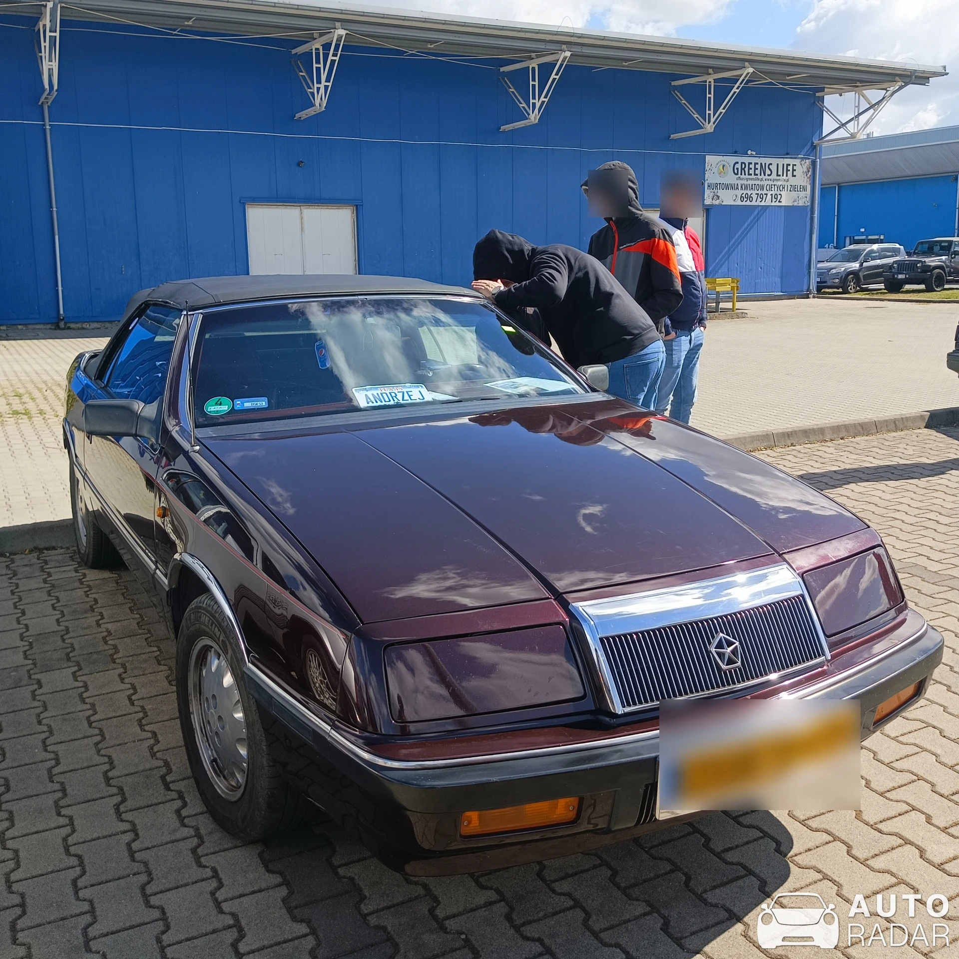 Chrysler LeBaron spotted in Wrocław