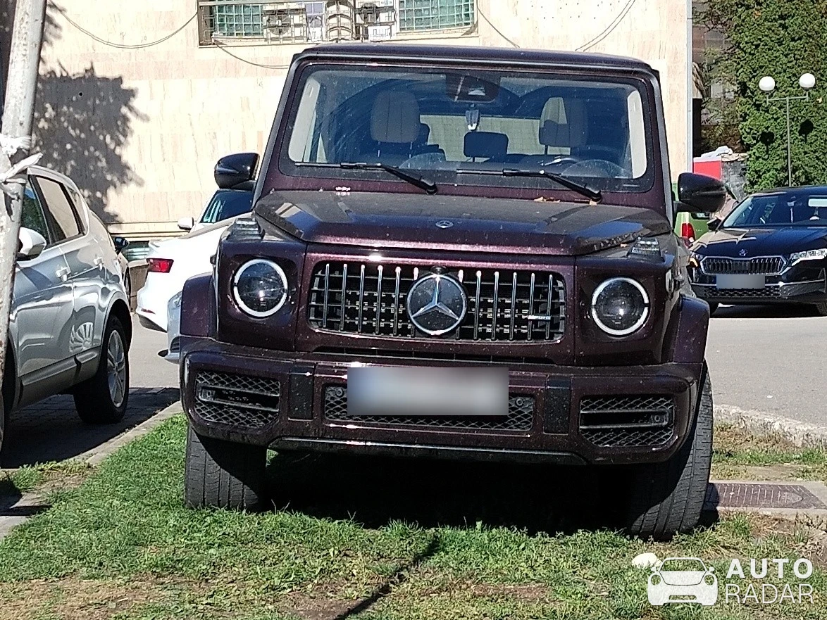 Mercedes-AMG G 63 spotted in Hunedoara