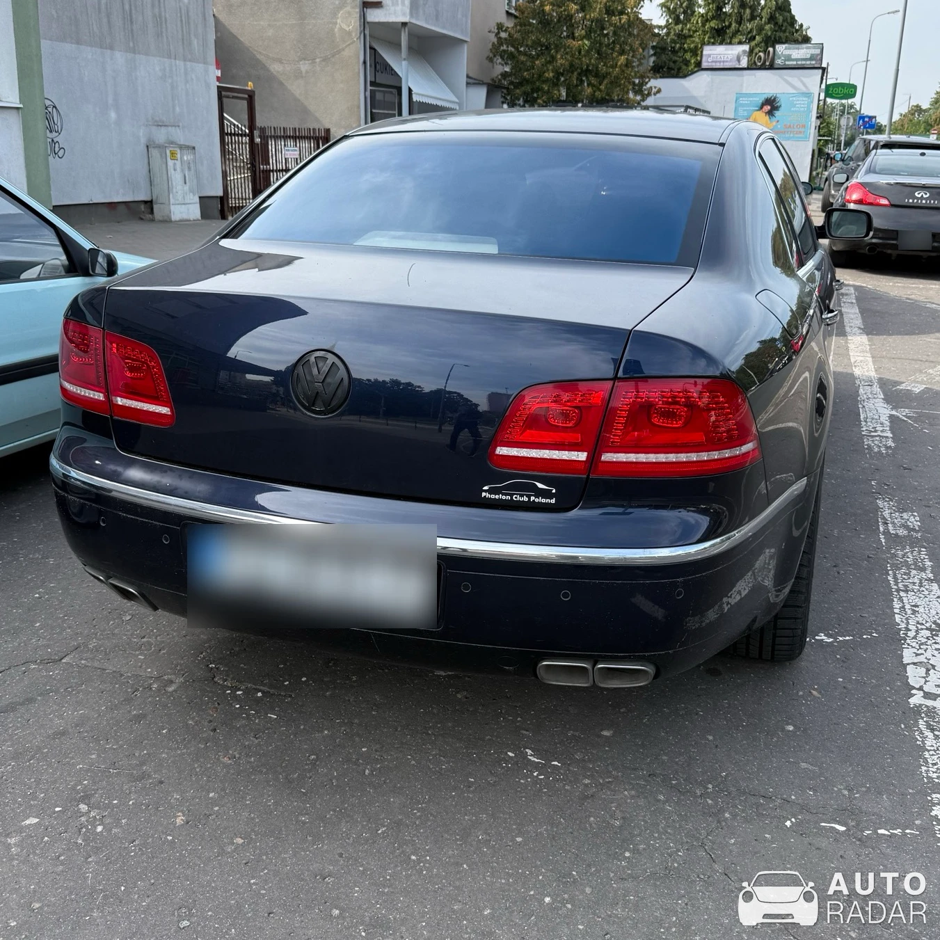 Volkswagen Phaeton spotted in Poznań, Polska