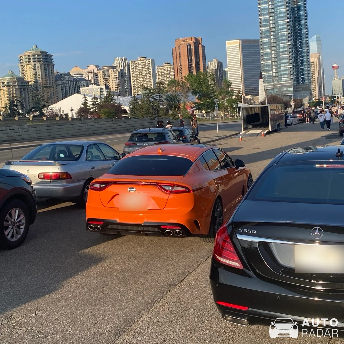 Kia Stinger GT spotted in Calgary