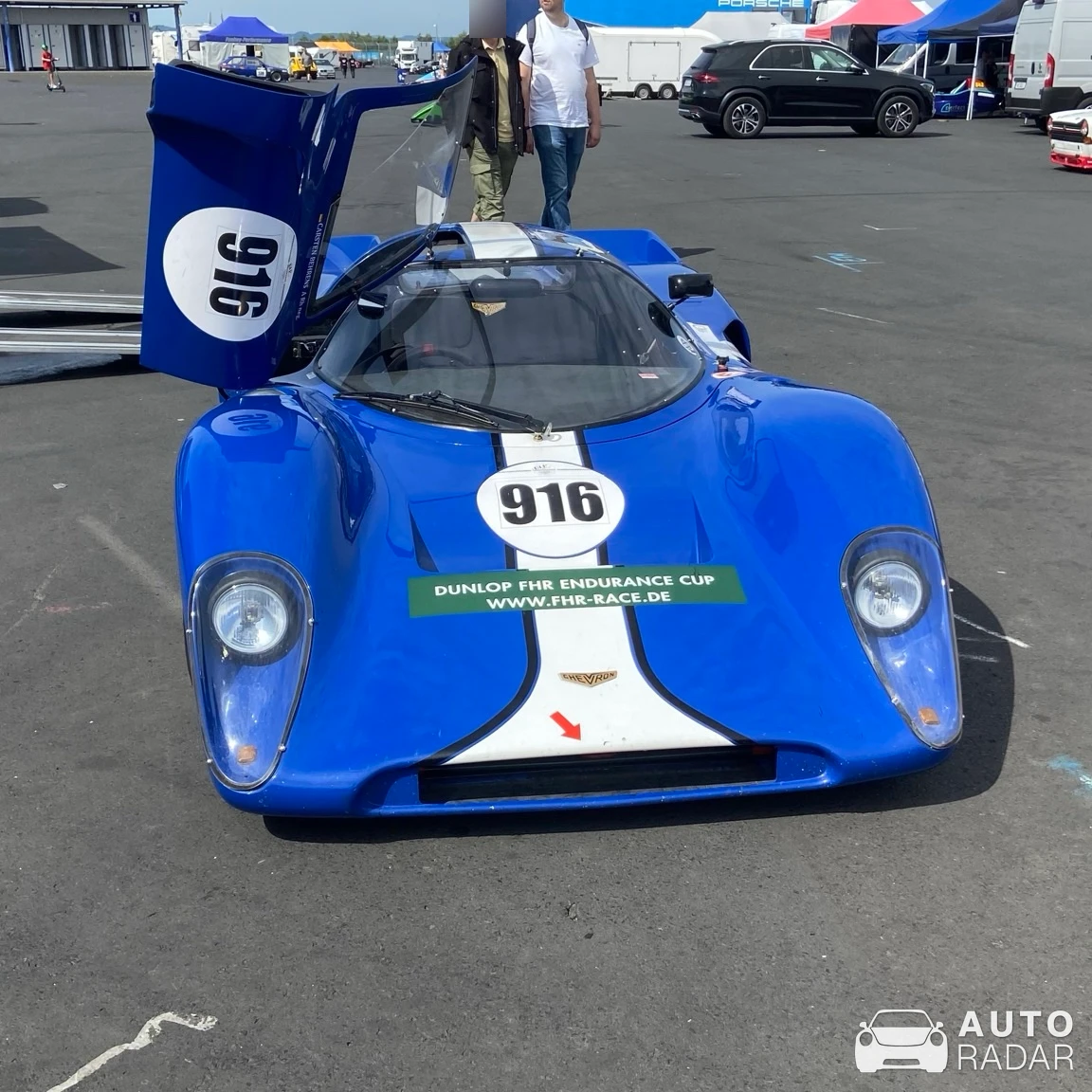 Chevron B16 spotted in Nürburg