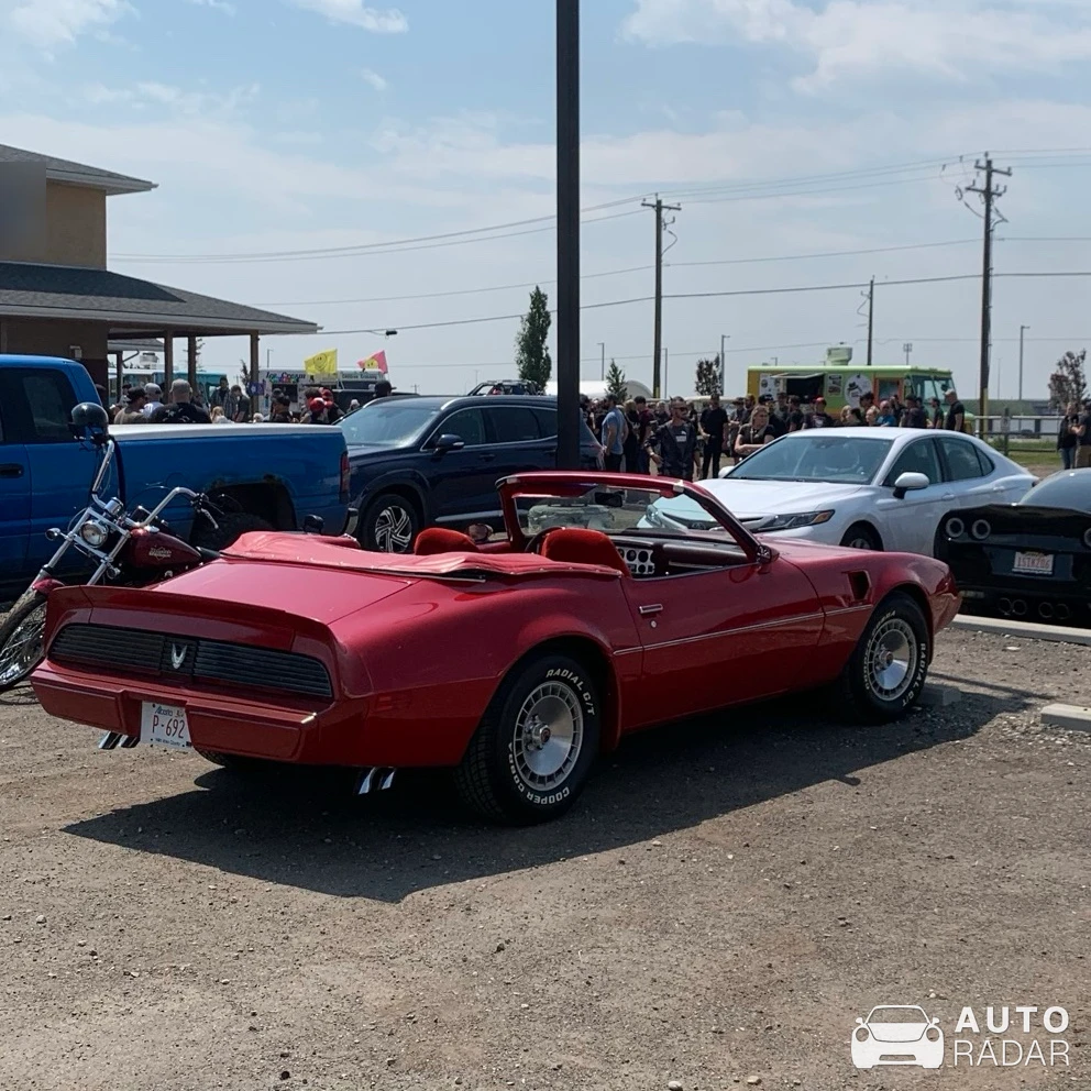 Pontiac Firebird TransAm Convertible spotted in Calgary