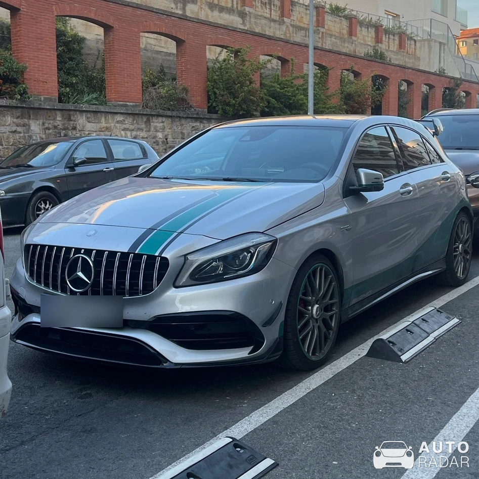 Mercedes-AMG A 45 W176 Petronas 2015 World Champions Edition spotted in Pamplona