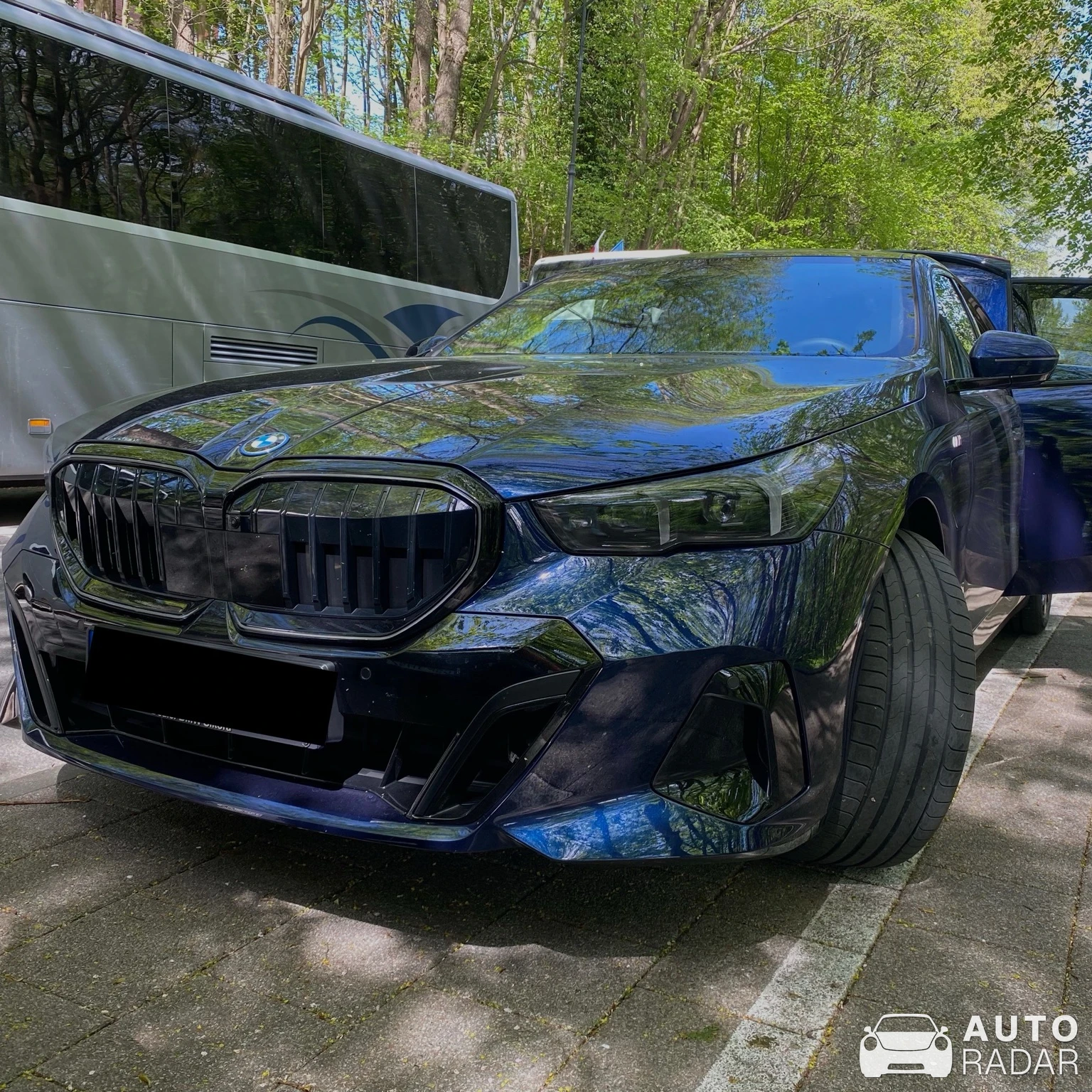 BMW 5 Series G60 Hybrid spotted in Lubań, Polska