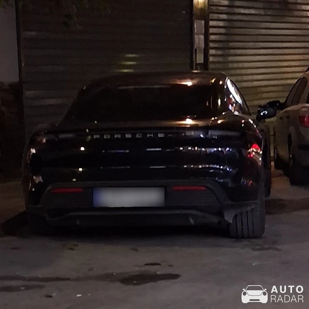 Porsche Taycan 4S spotted in Serres