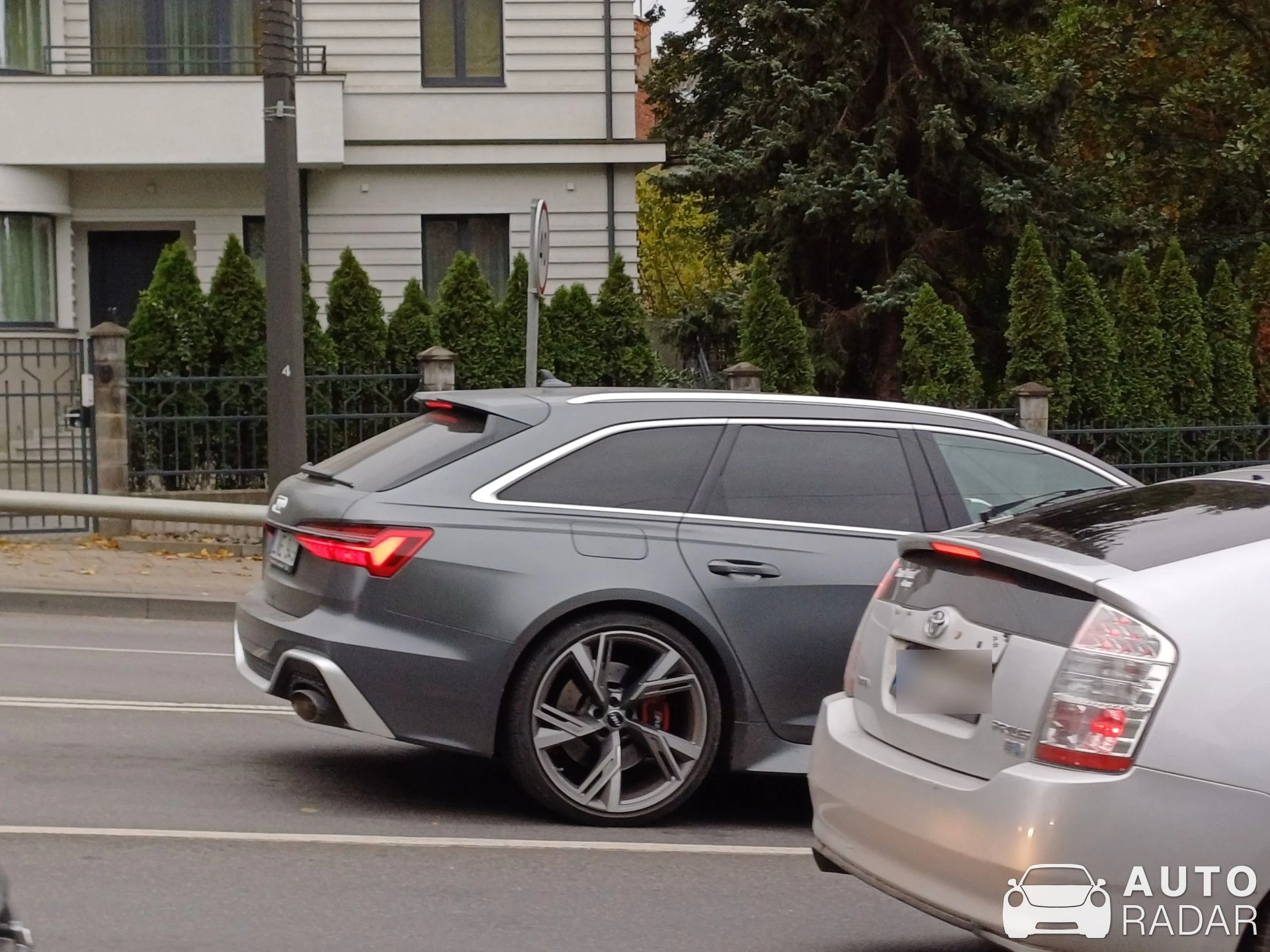 Audi RS6 Avant C8 spotted in Kaunas, Lithuania