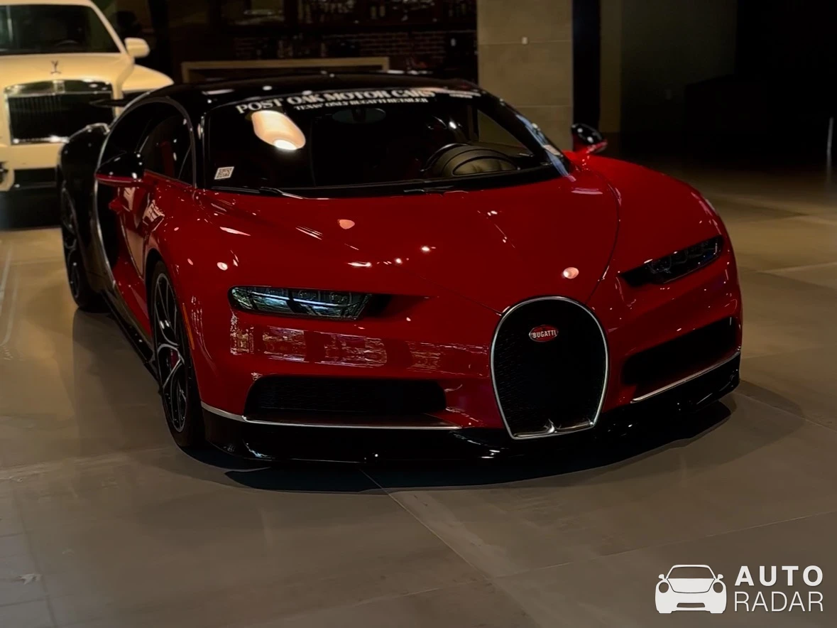 Bugatti Chiron spotted in The Woodlands, United States