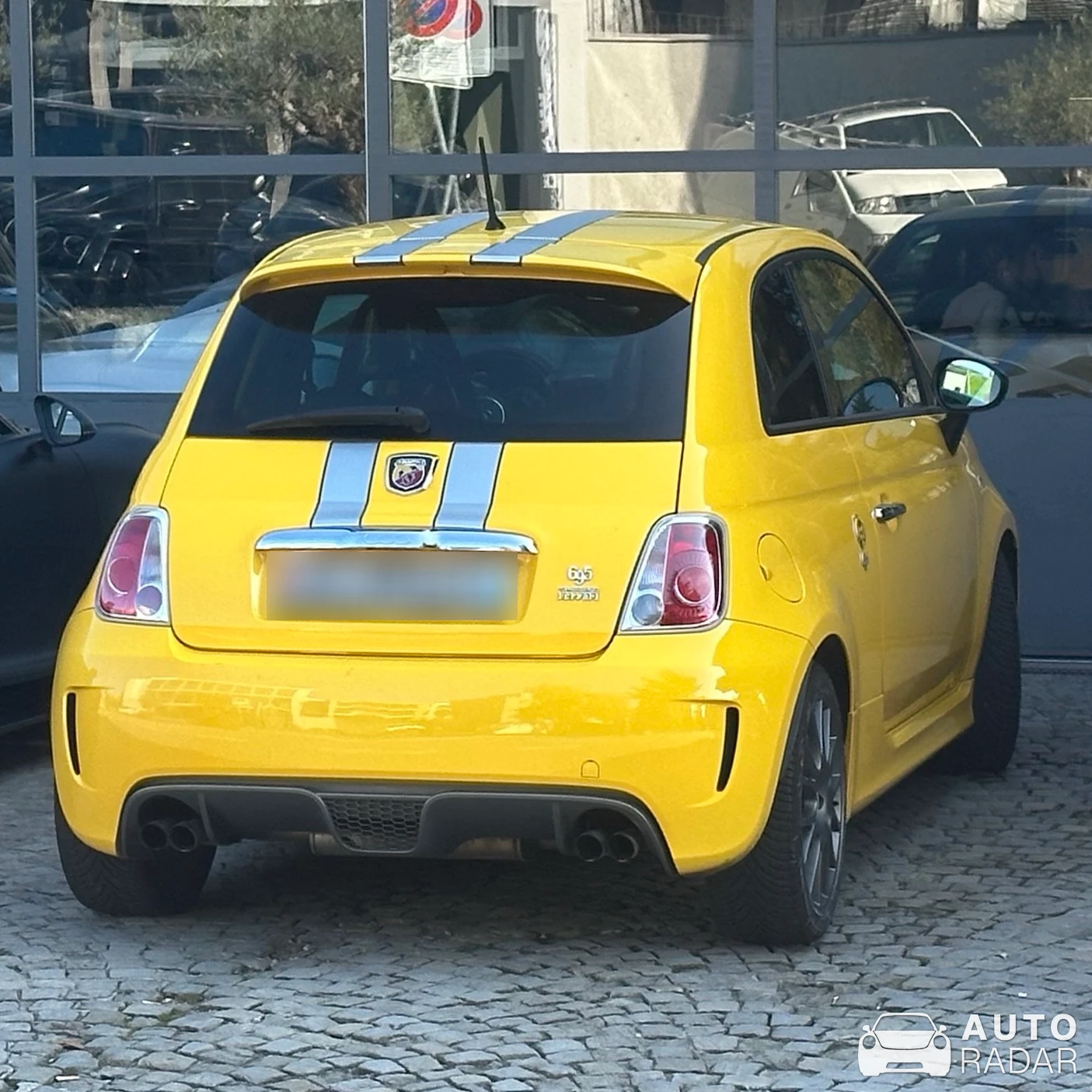 Abarth 695 Tributo Ferrari spotted in Rapperswil-Jona