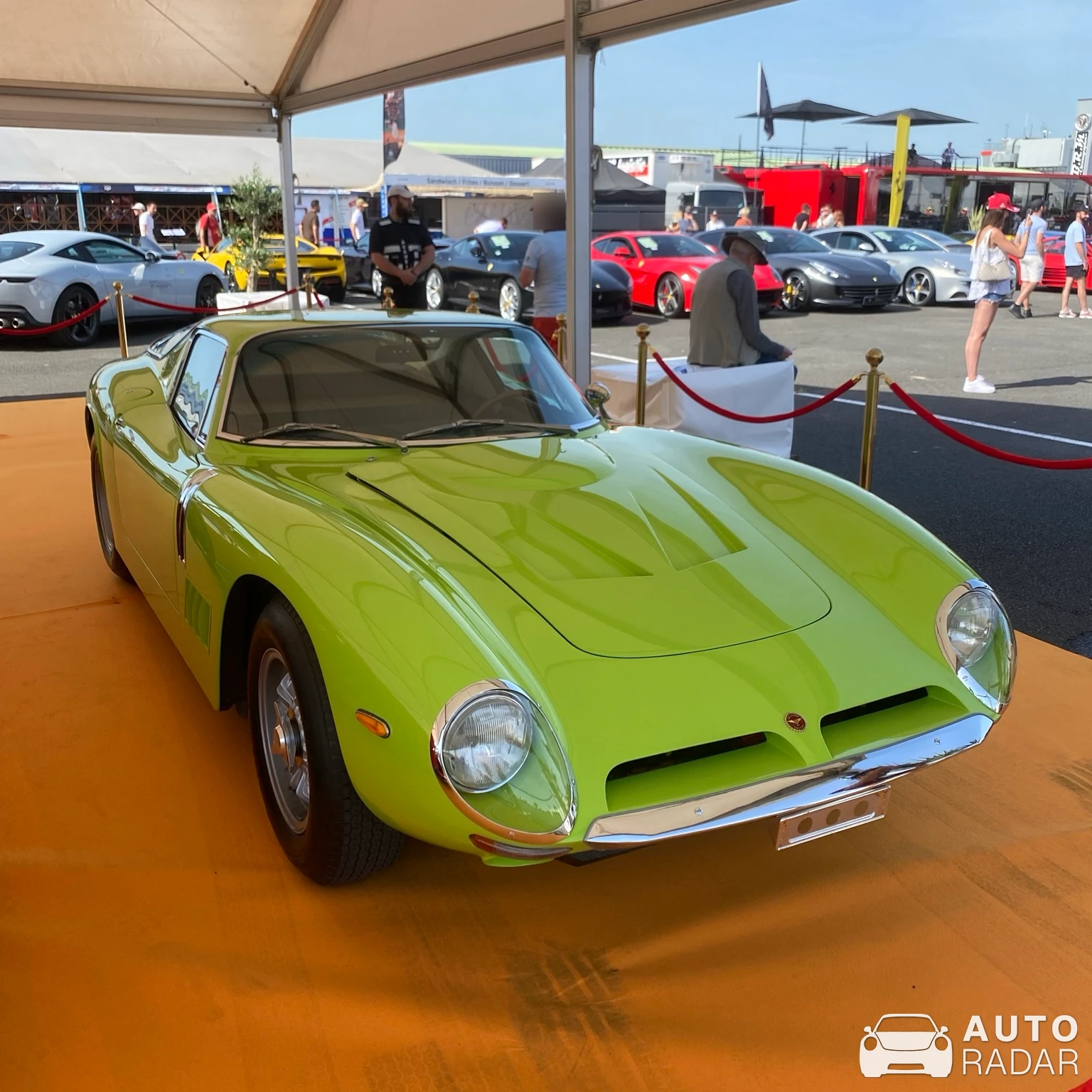 Bizzarrini 5300 GT Strada spotted in Le Vigeant