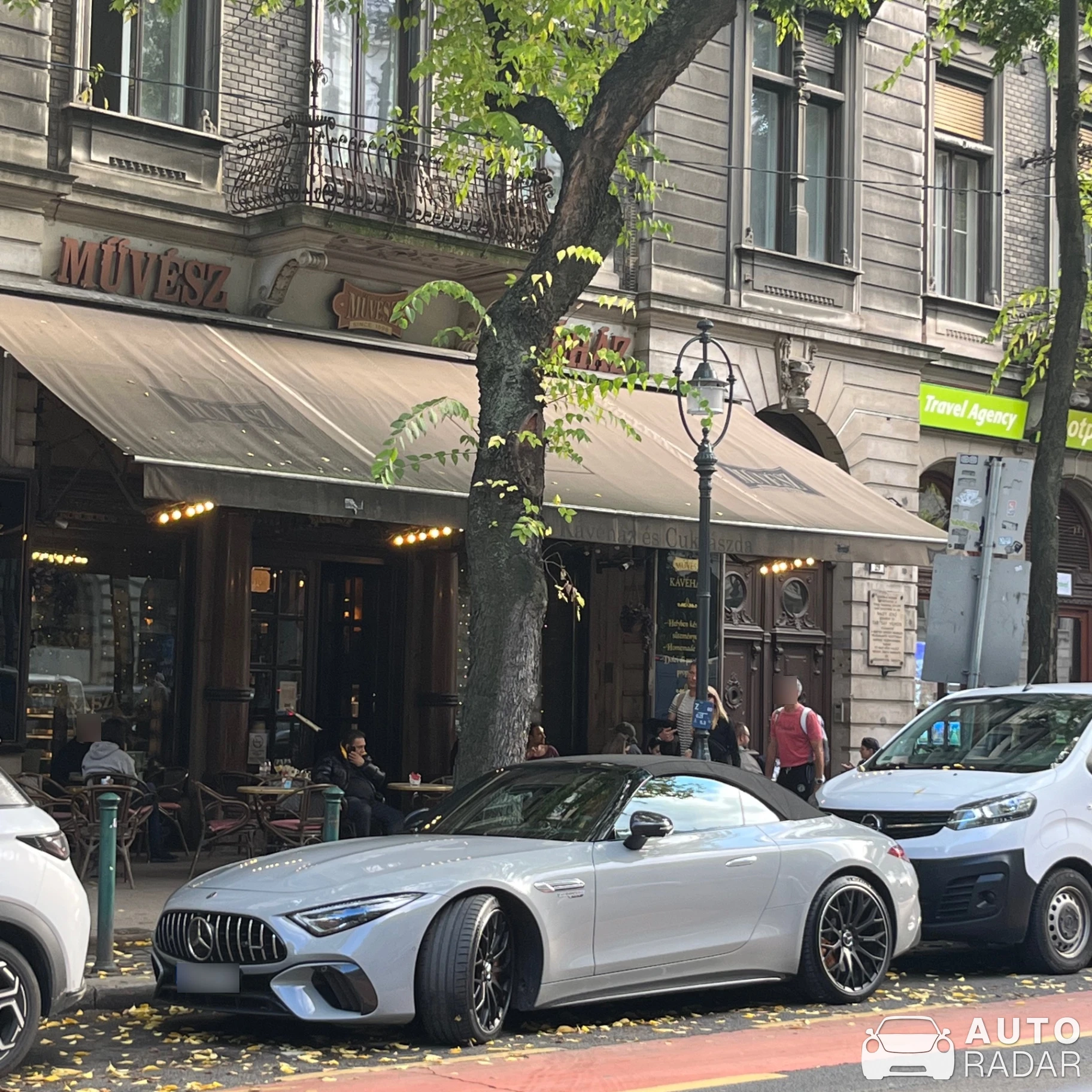 Mercedes-AMG SL 63 R232 spotted in Budapest, Hungary