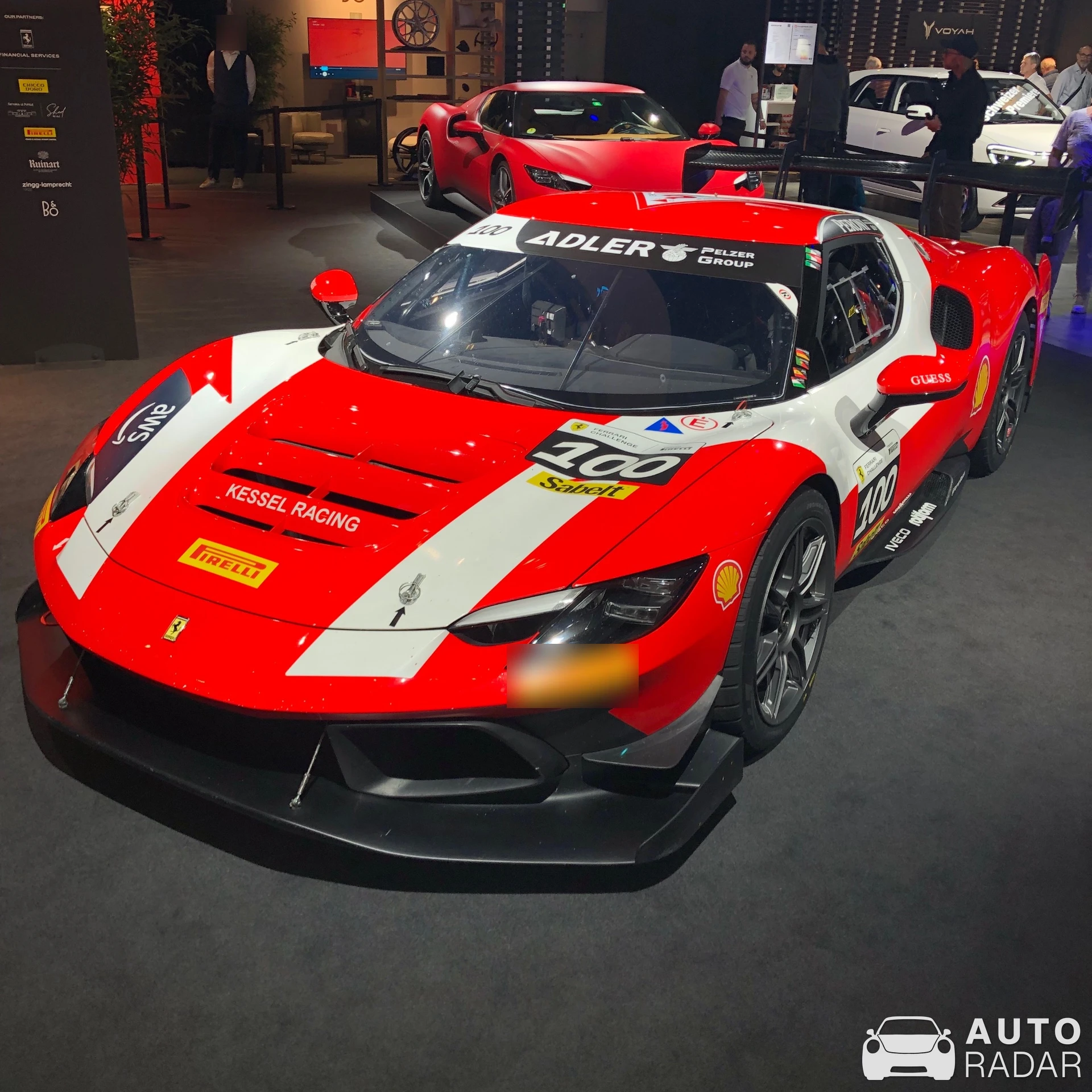 Ferrari 296 Challenge spotted in Zürich, Switzerland