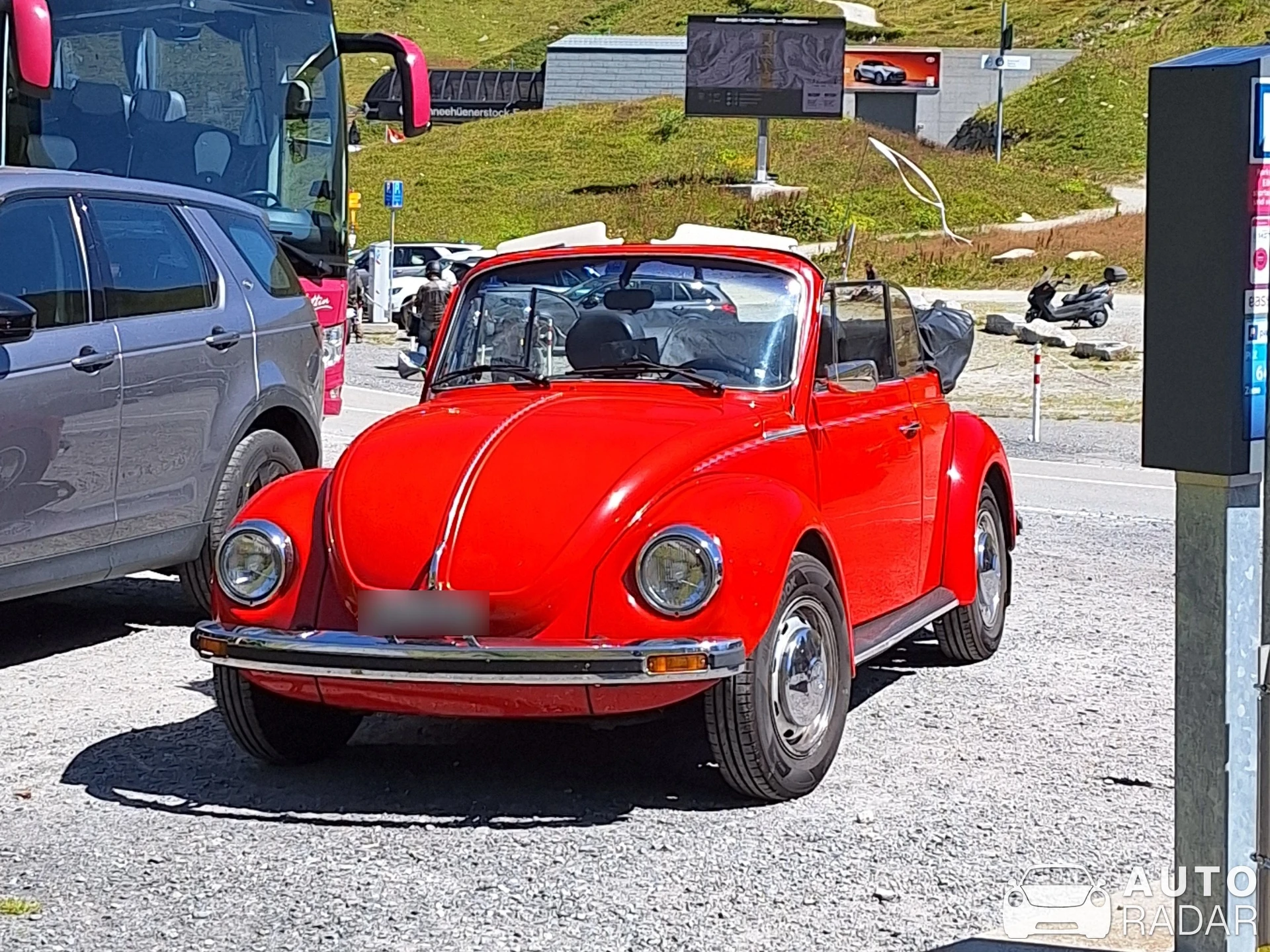Volkswagen Beetle spotted in Andermatt