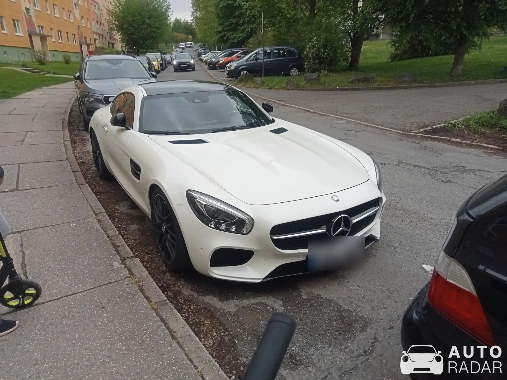 Mercedes-AMG GT C190 spotted in Gera