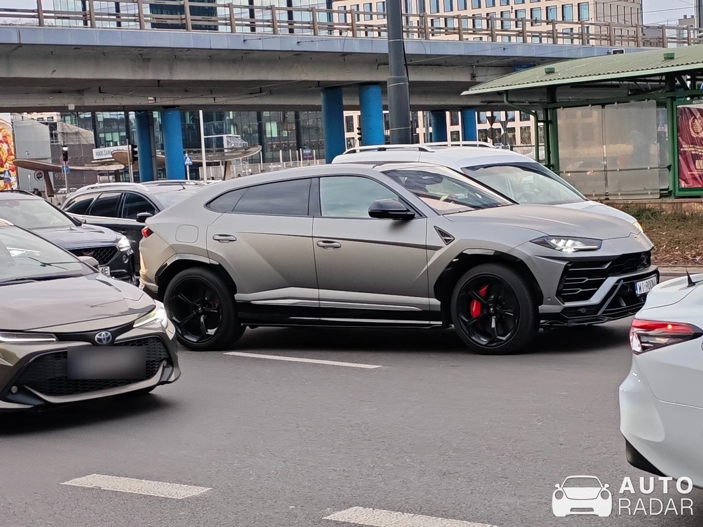 Lamborghini Urus spotted in Warszawa, Polska