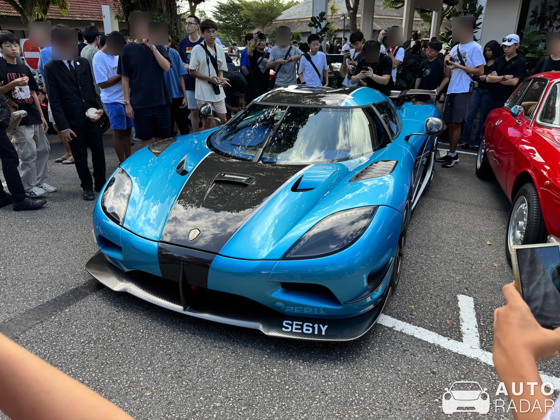 Koenigsegg Agera S+ Medusa spotted in Singapore