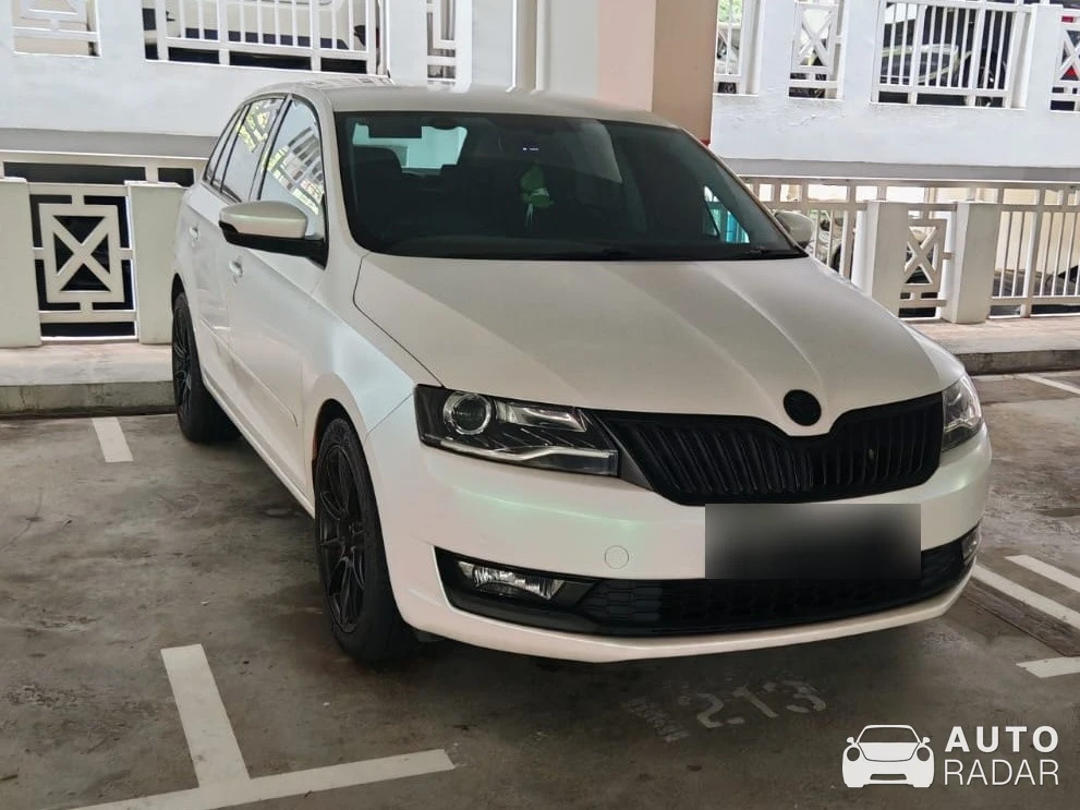 Škoda 136 spotted in Singapore
