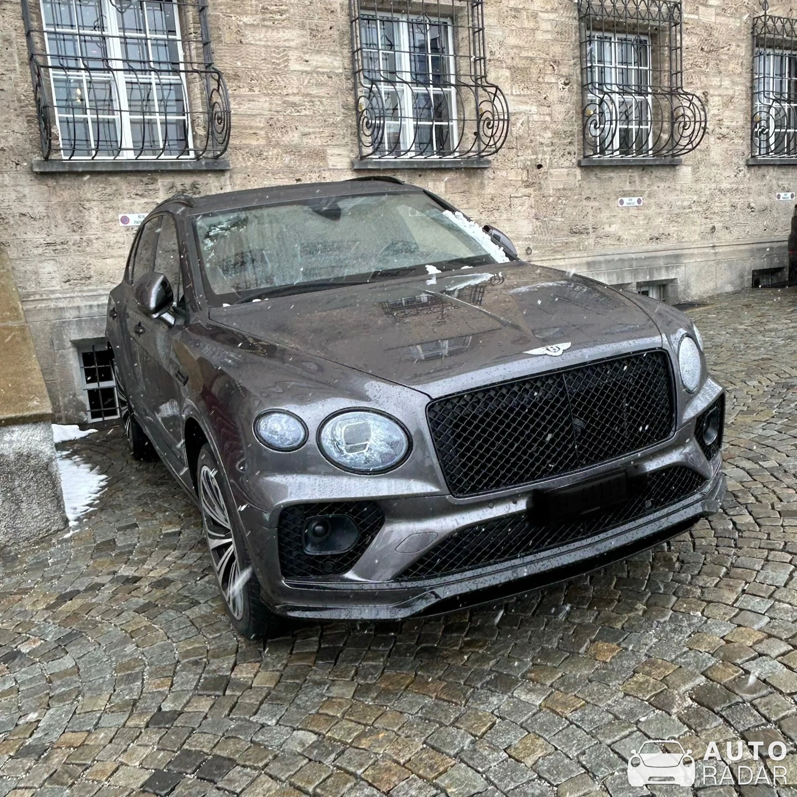 Bentley Bentayga Mulliner spotted in St. Moritz
