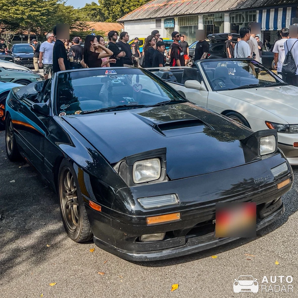 Mazda RX-7 FC3S Convertible spotted in Singapore
