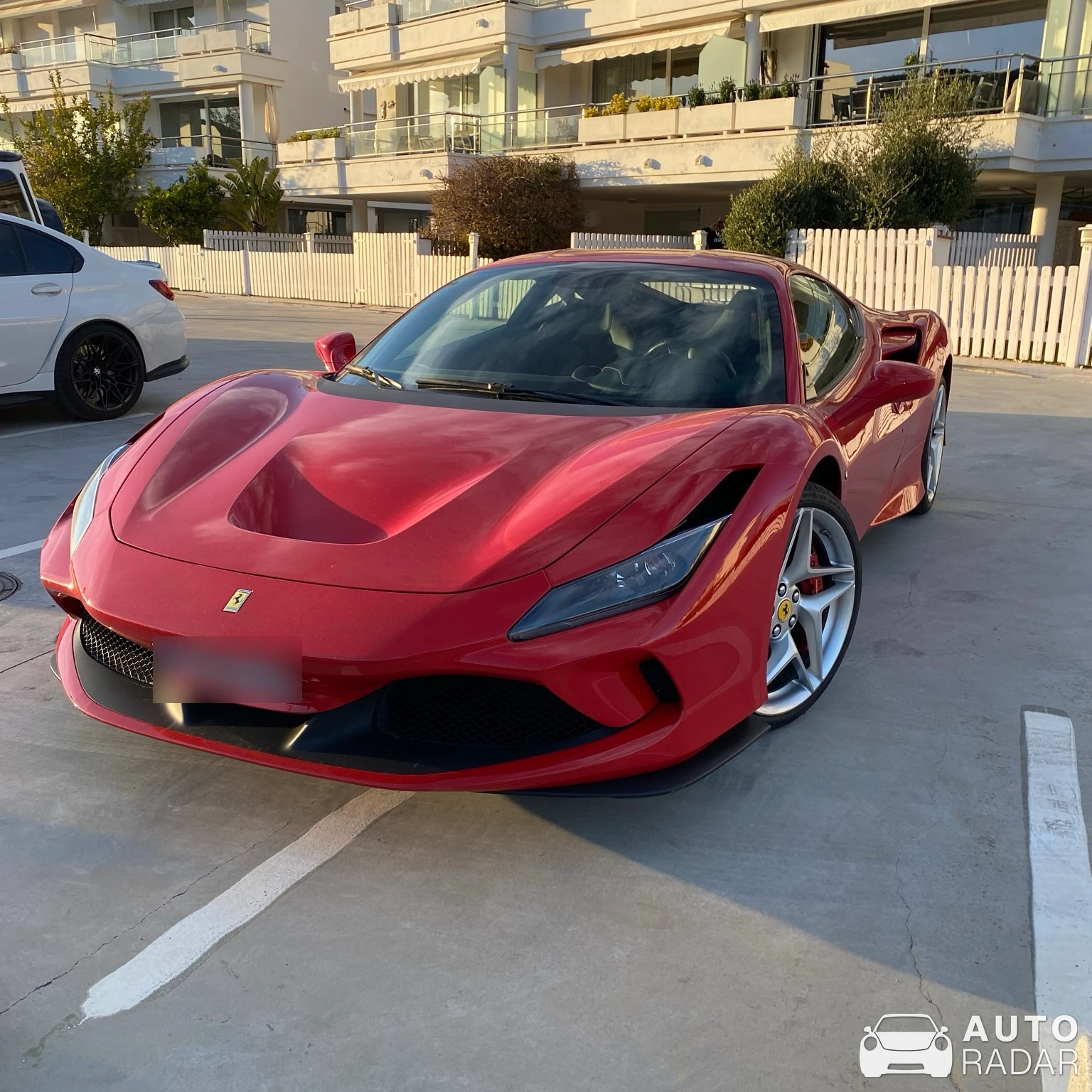 Ferrari F8 Tributo spotted in Palafrugell