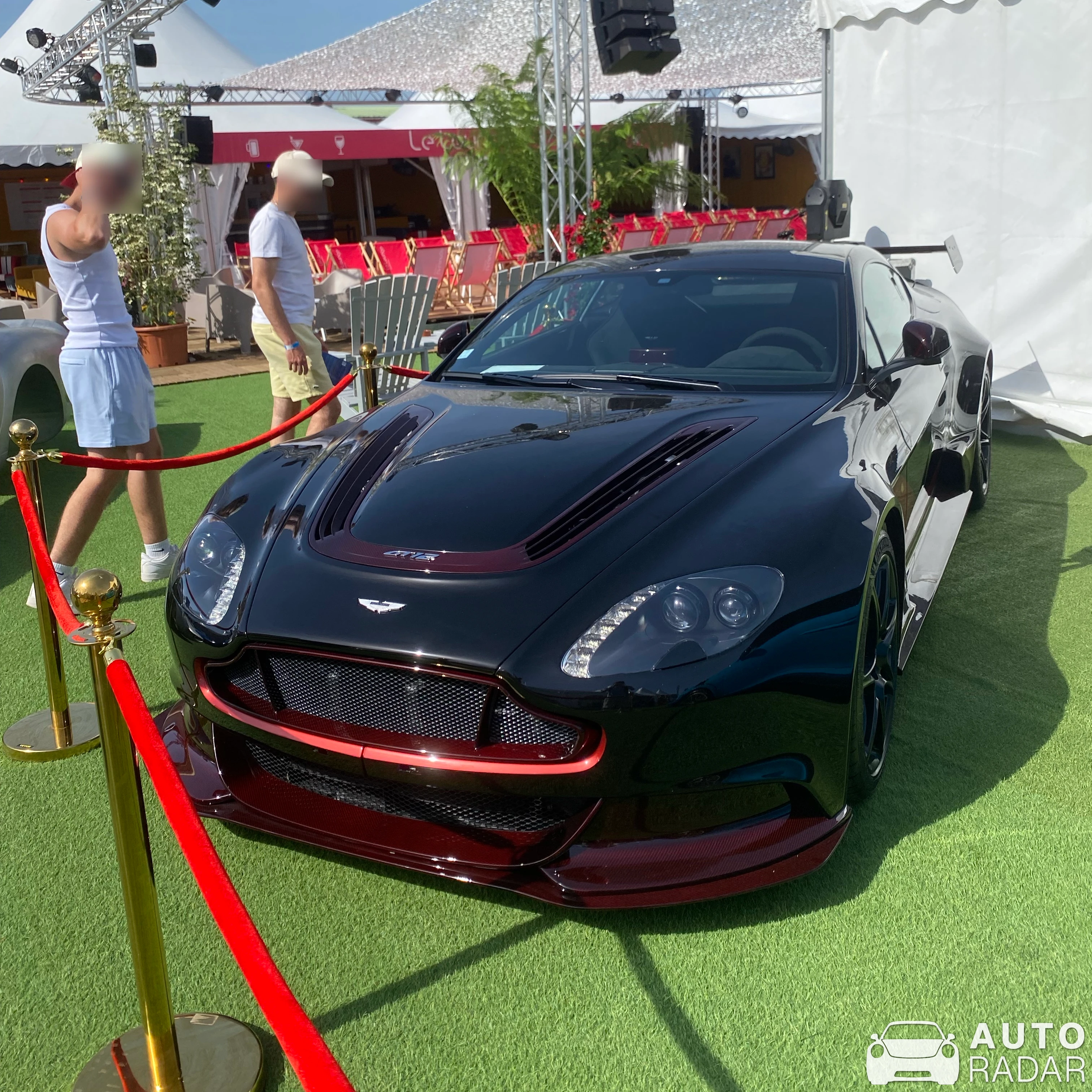Aston Martin Vantage GT12 spotted in Le Vigeant