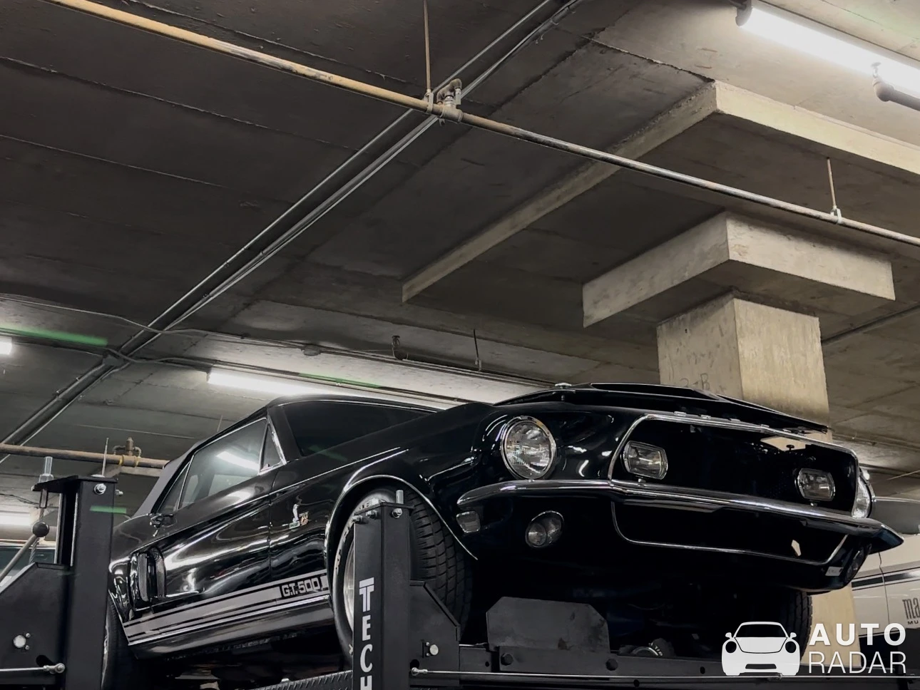Ford Mustang Shelby G.T. 500 KR Cabriolet spotted in Montreal