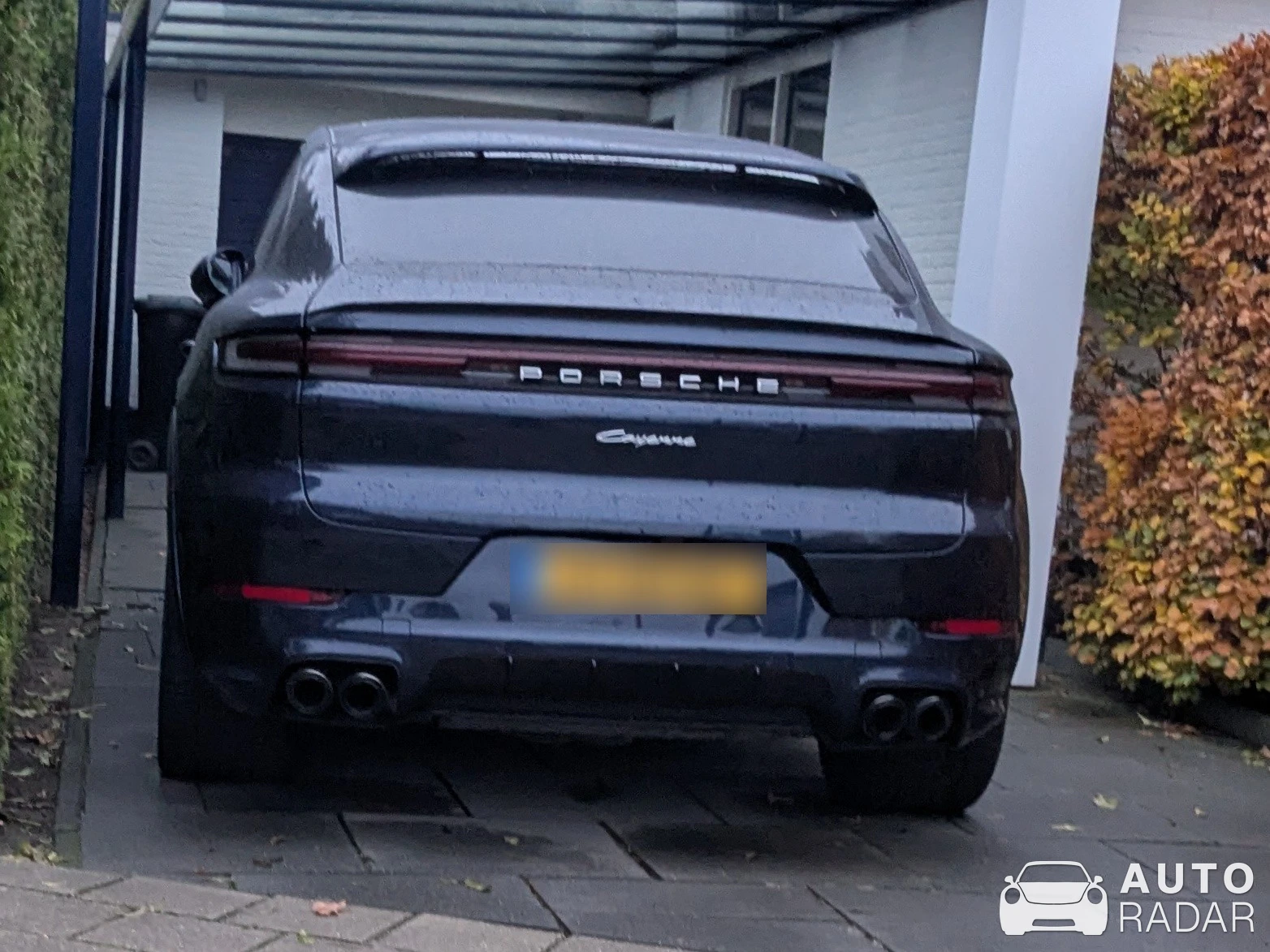 Porsche Cayenne Turbo E-Hybrid spotted in Delden