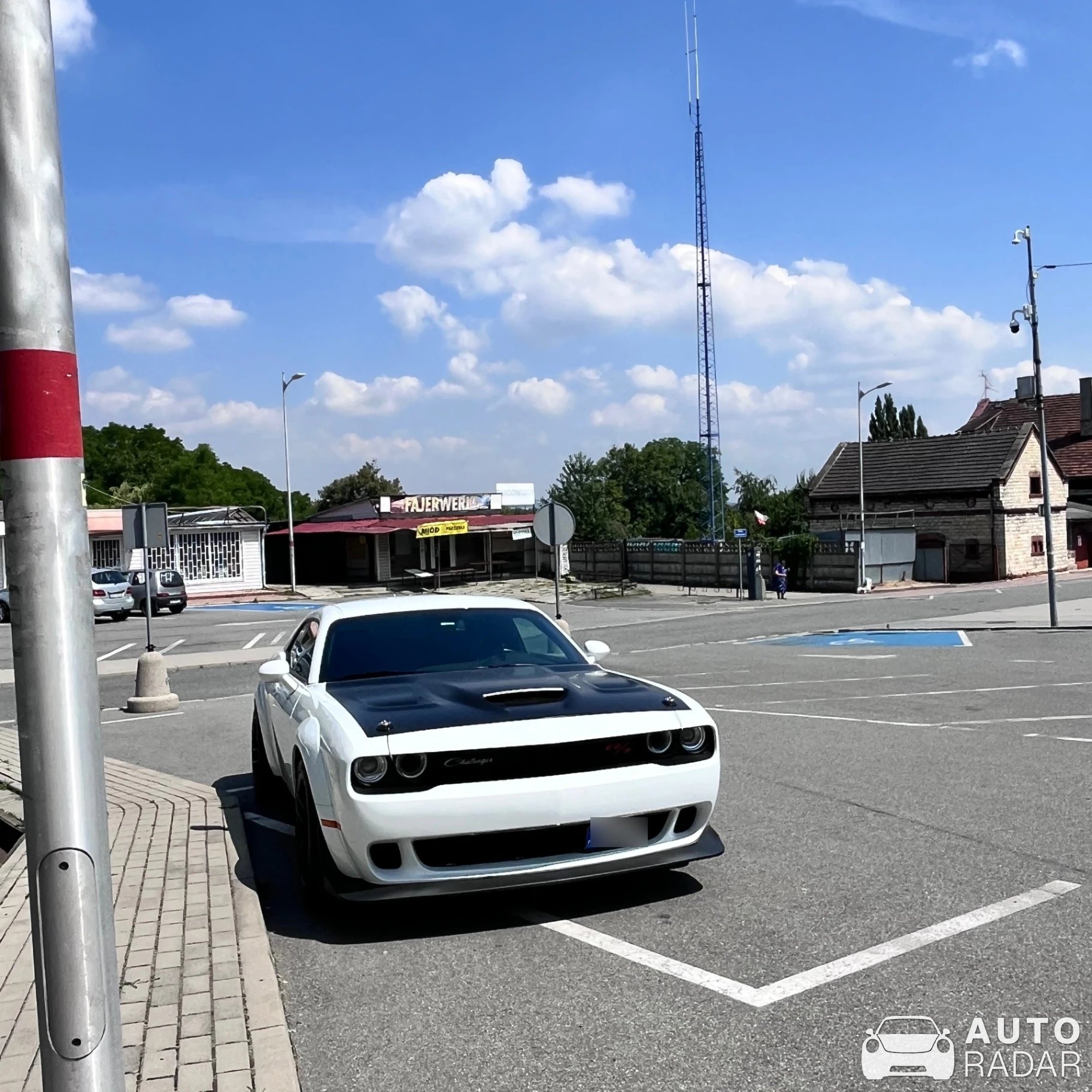 Dodge Challenger SRT spotted in Krapkowice, Polska