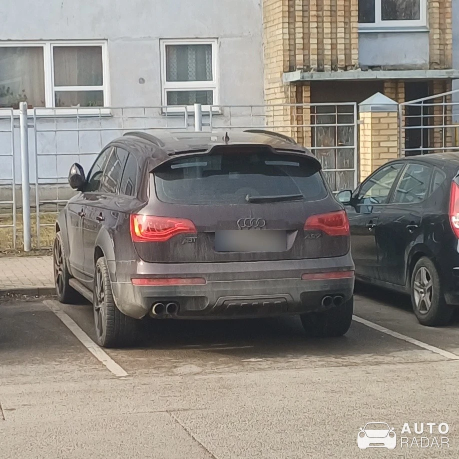 Audi SQ7 ABT spotted in Liepāja