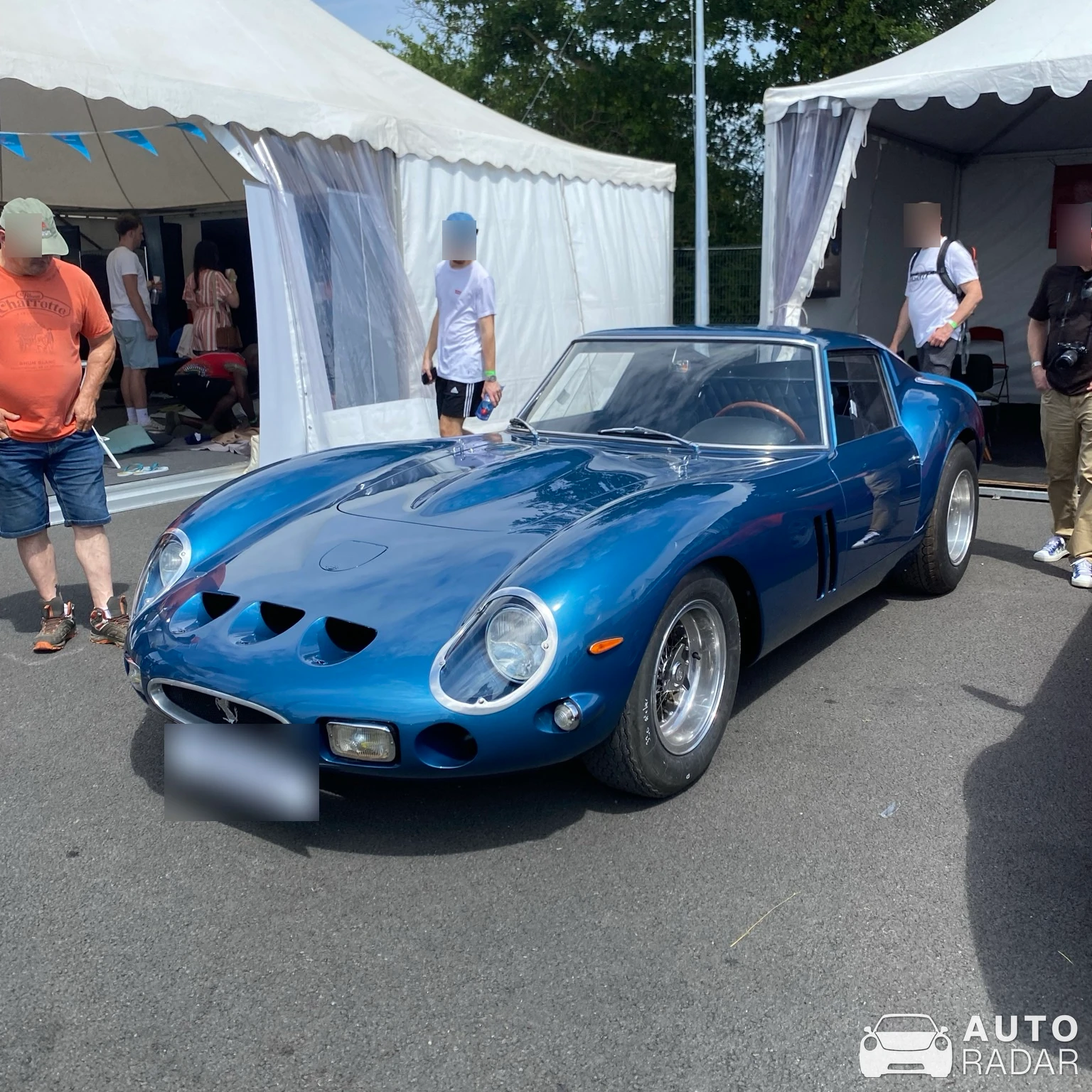 Ferrari 250 GTO Replica spotted in Le Vigeant