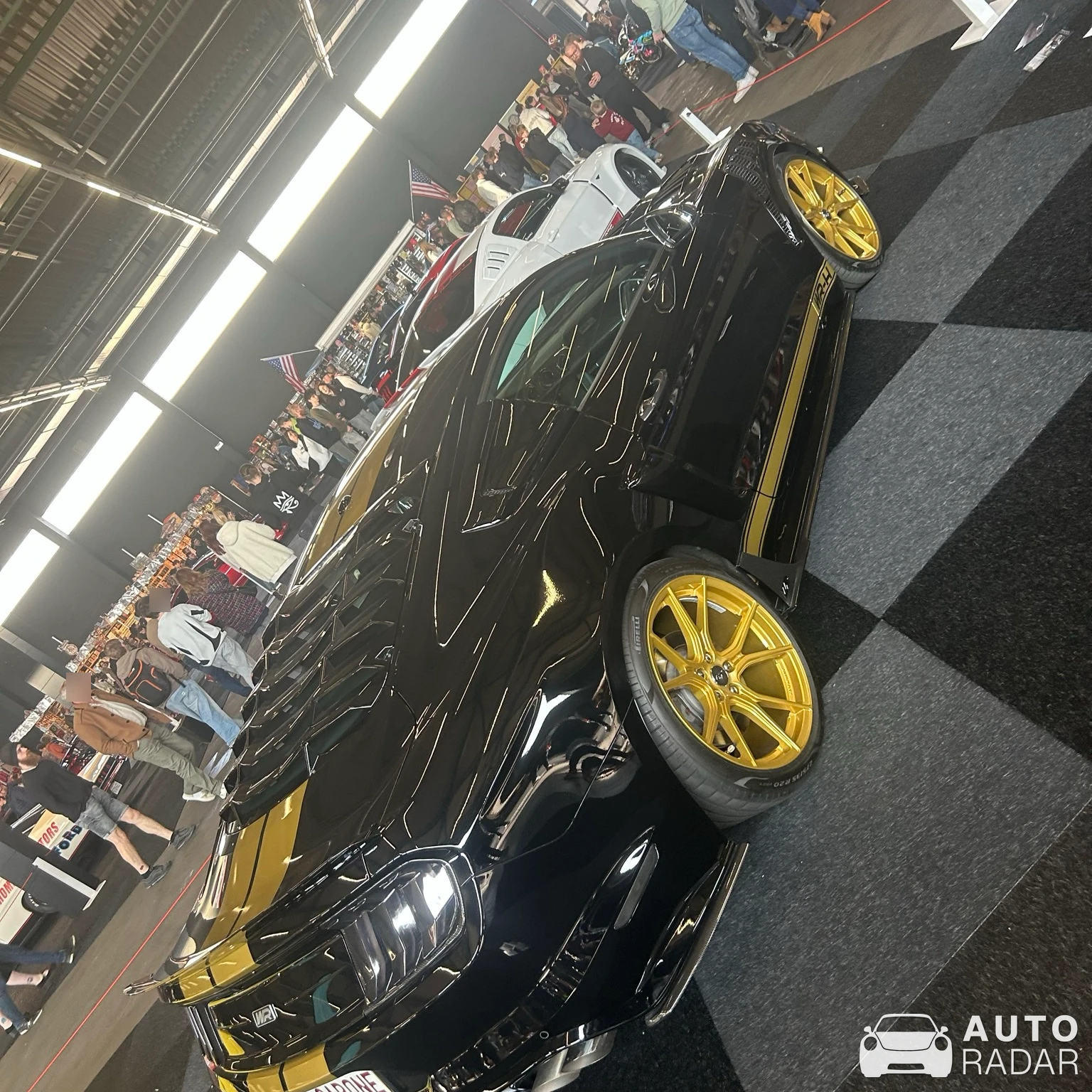 Ford Mustang GT 2018 Wolf Racing spotted in Gent