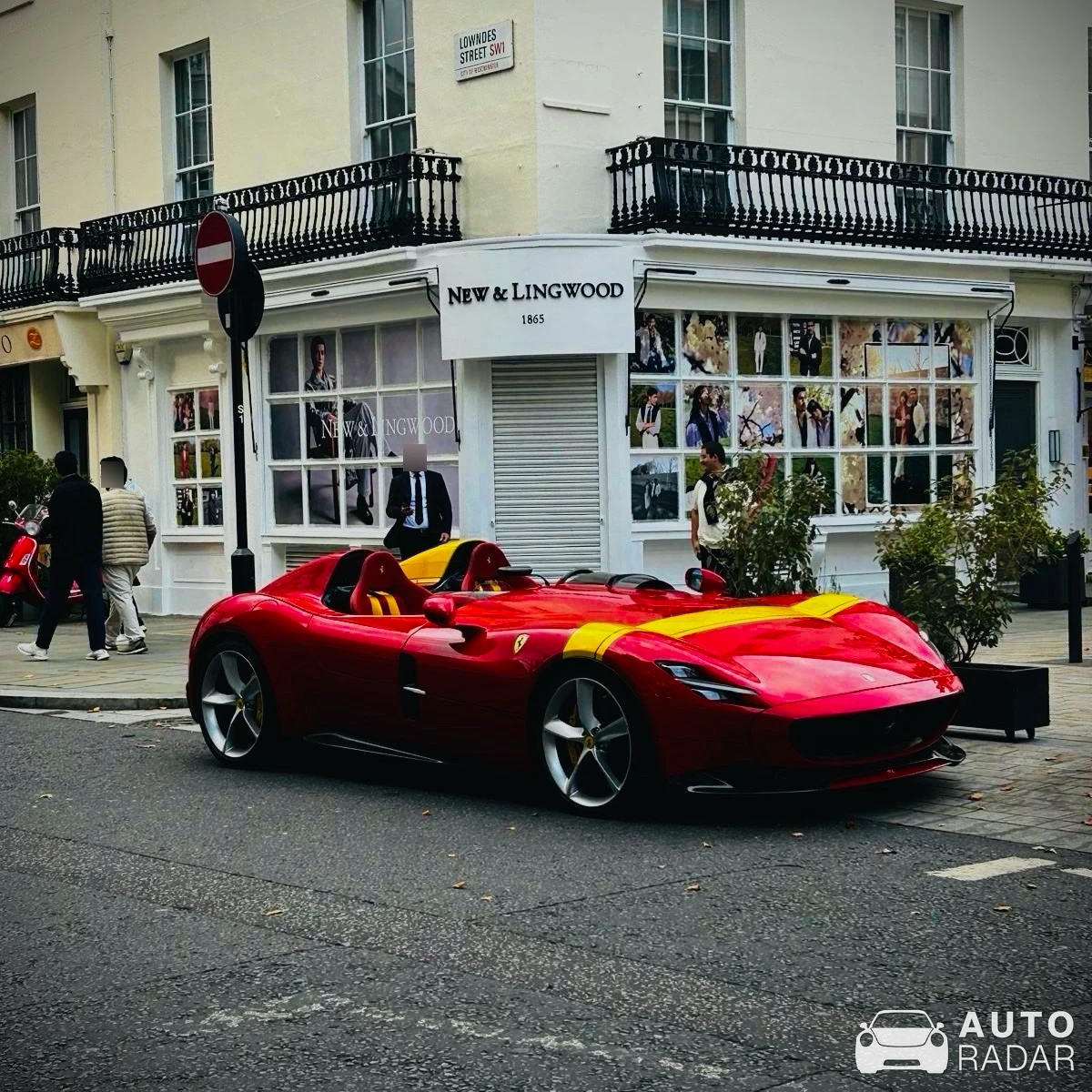 Ferrari Monza SP2 spotted in Swansea, United Kingdom