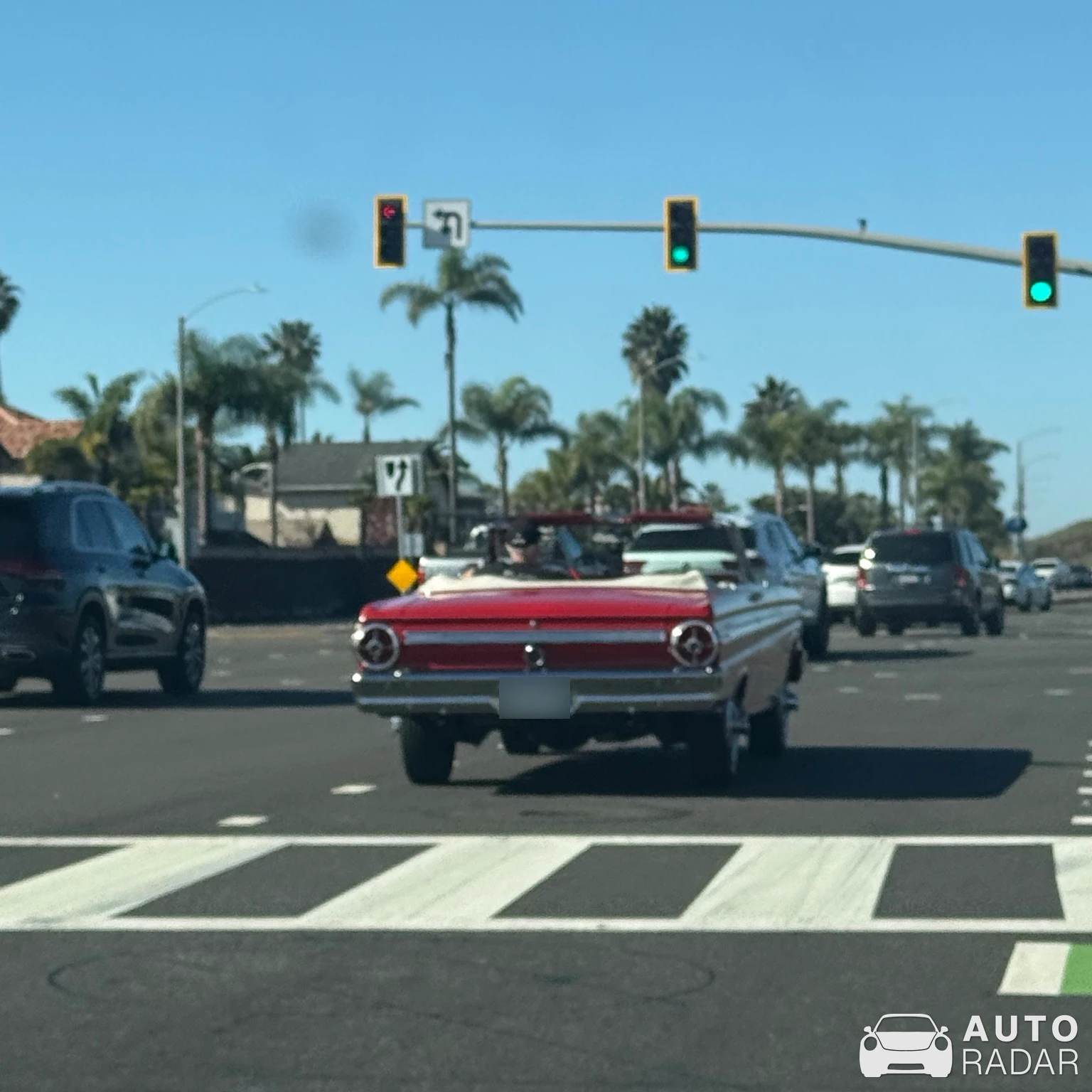 Ford Falcon Convertible spotted in Newport Beach