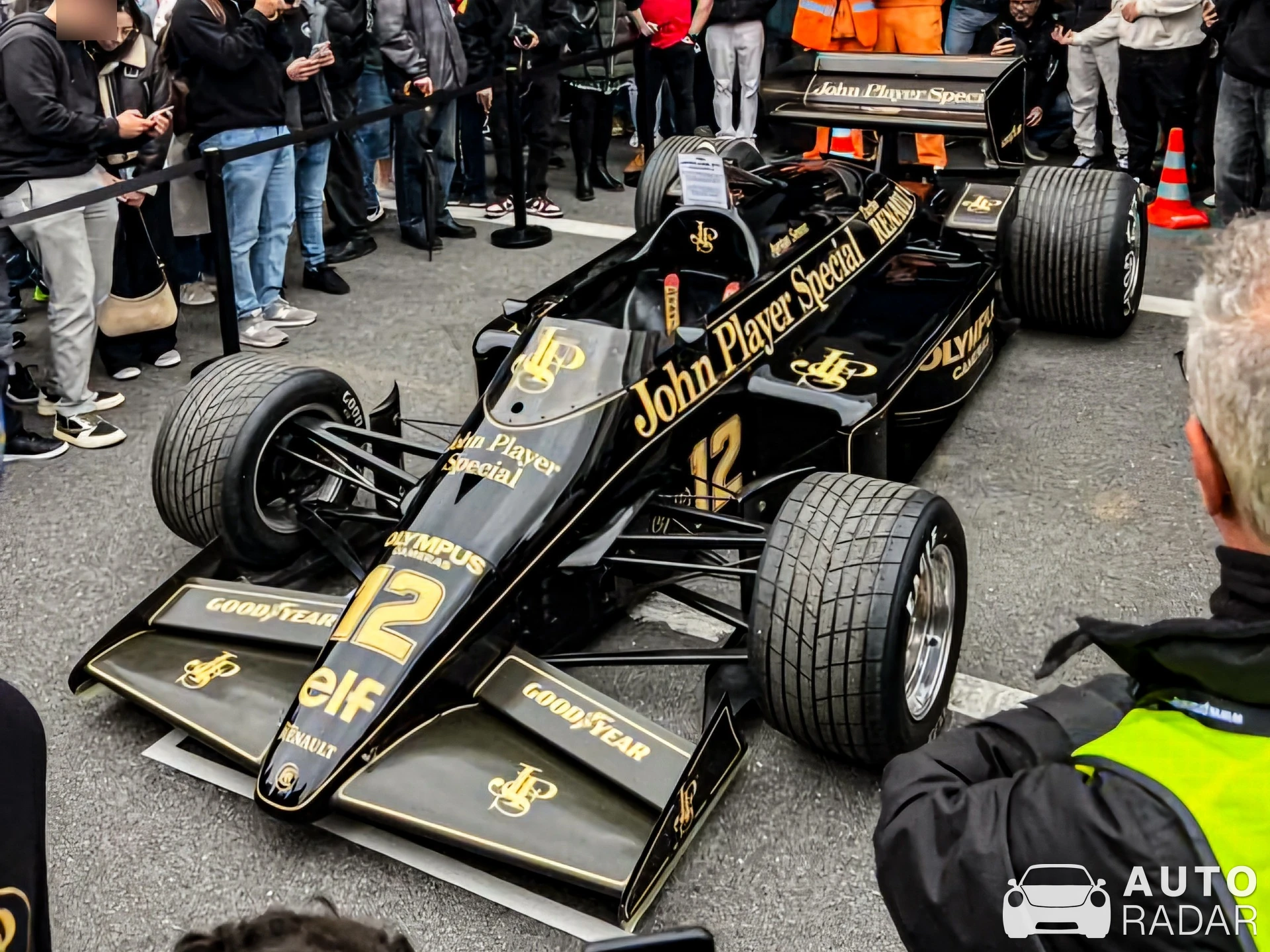 Lotus 97T spotted in Alcabideche