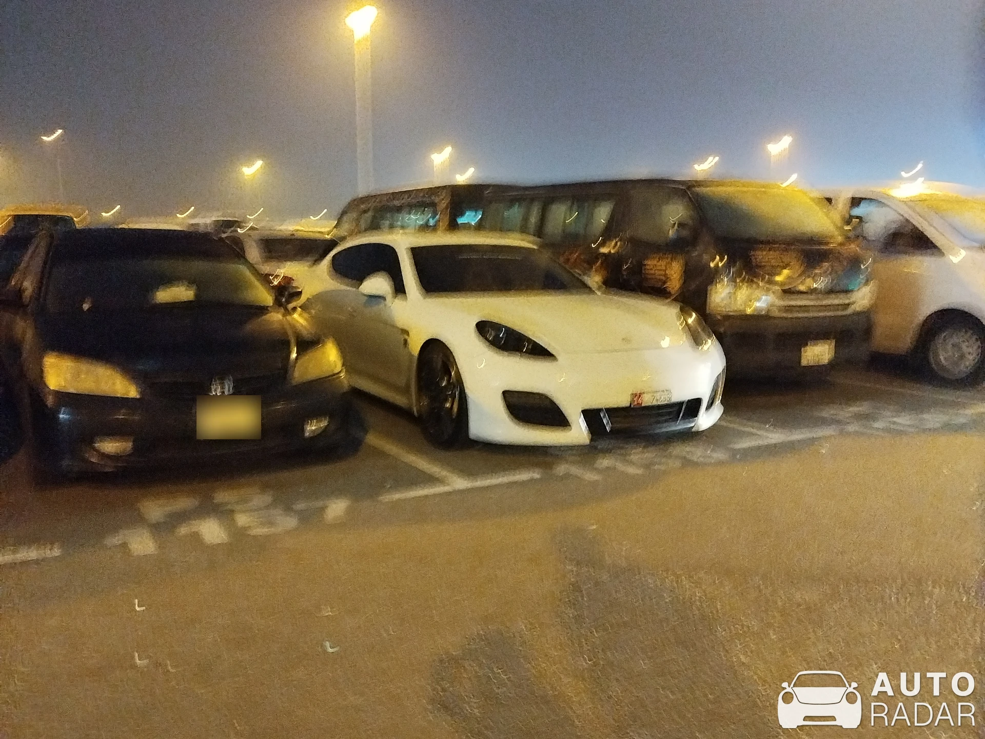 Porsche Panamera 4 spotted in Dubai, United Arab Emirates