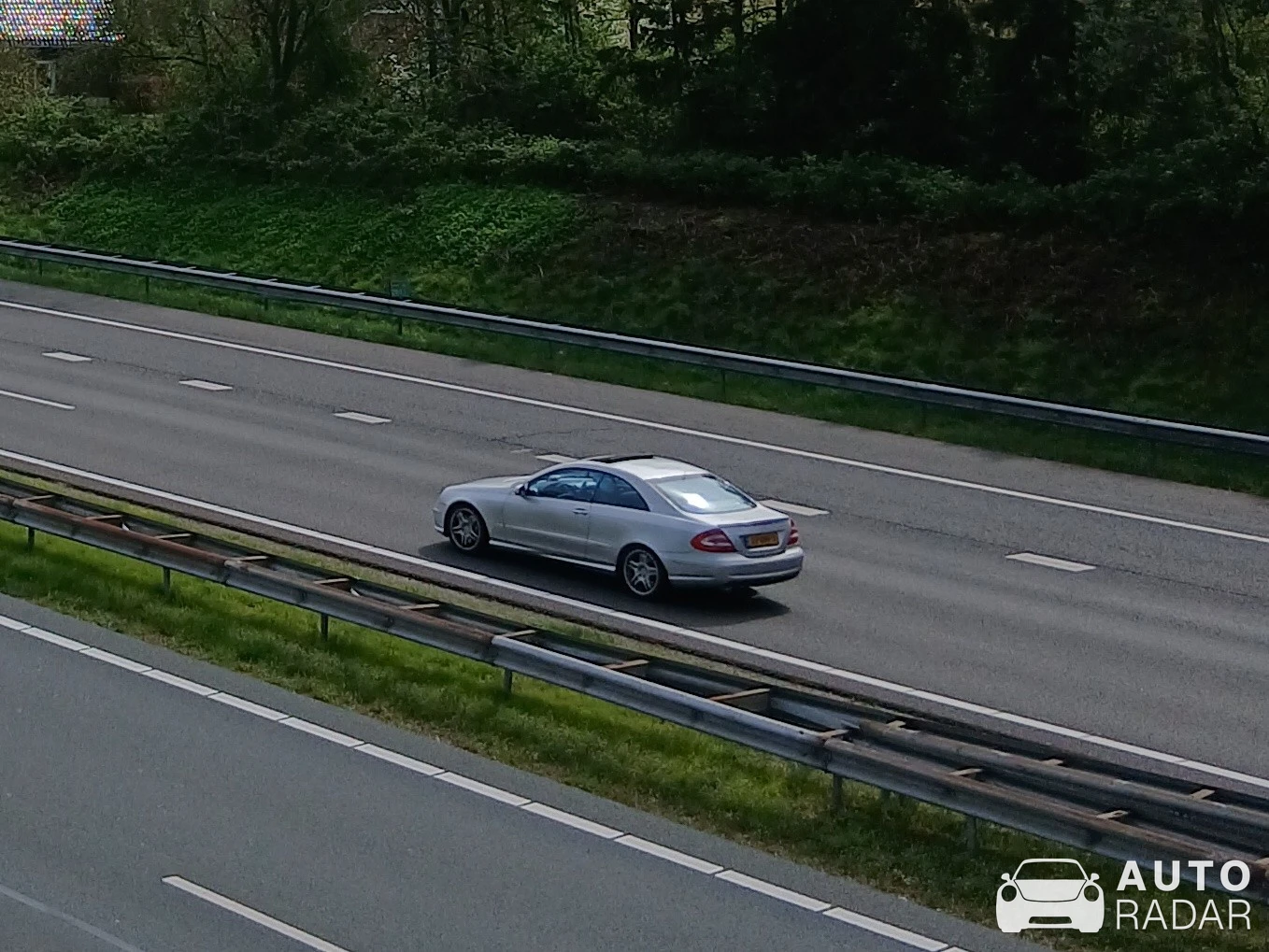 Mercedes-Benz CLK 55 AMG spotted in Wijnbergen