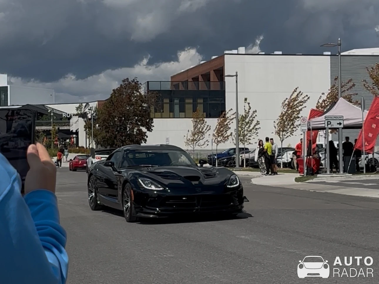 Dodge Viper TA spotted in Mont-Royal