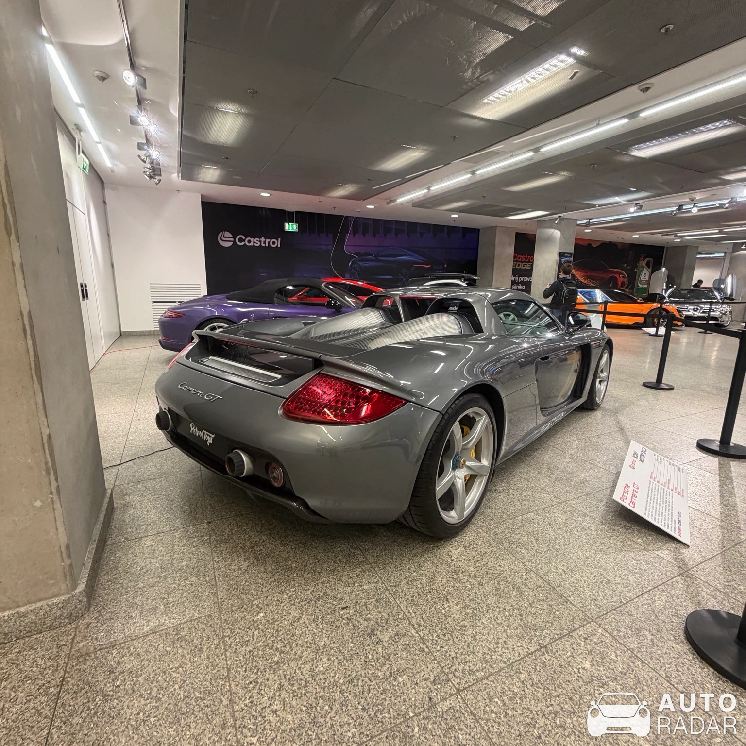 Porsche Carrera GT spotted in Warszawa, Polska