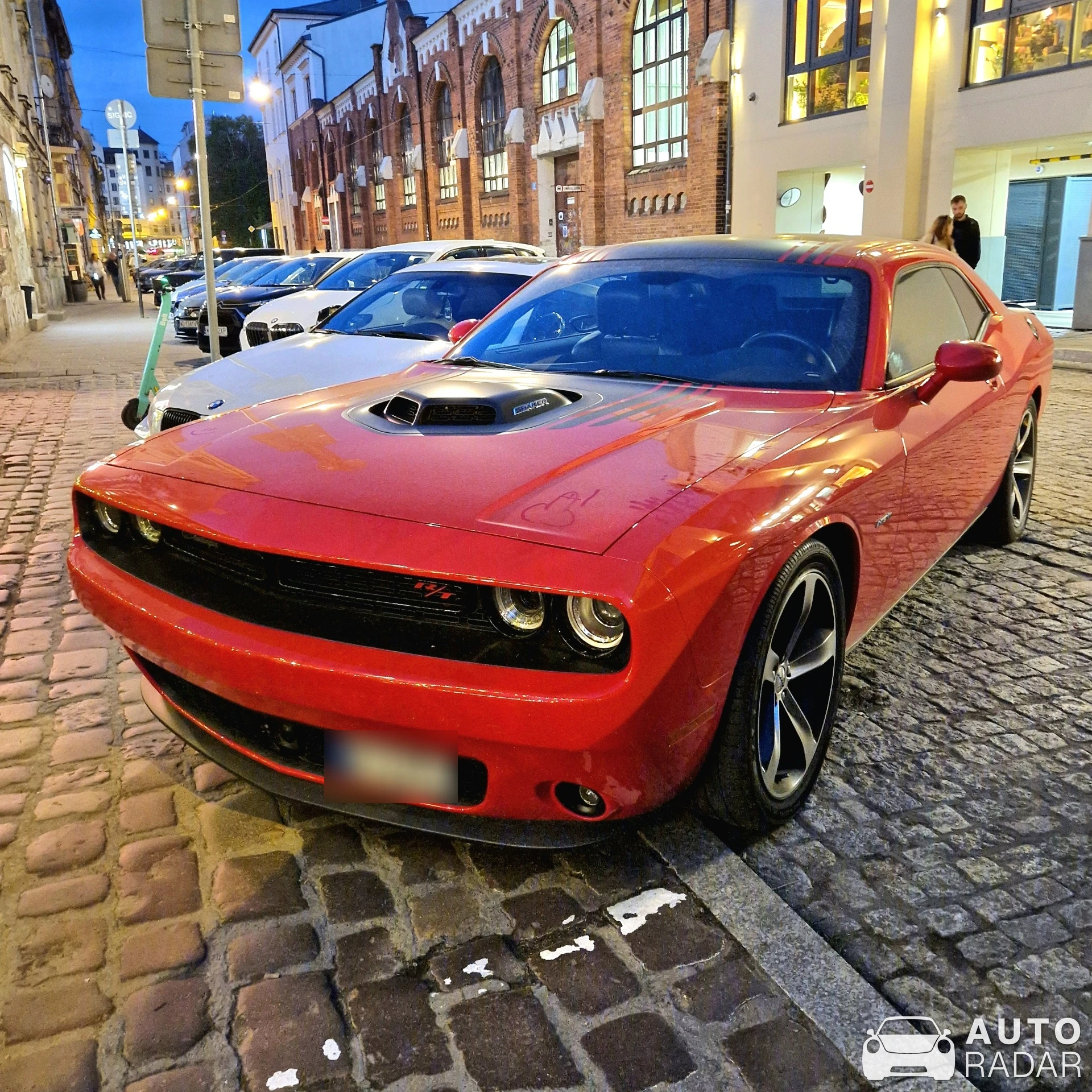 Dodge Challenger R/T ShakeDown spotted in Kraków