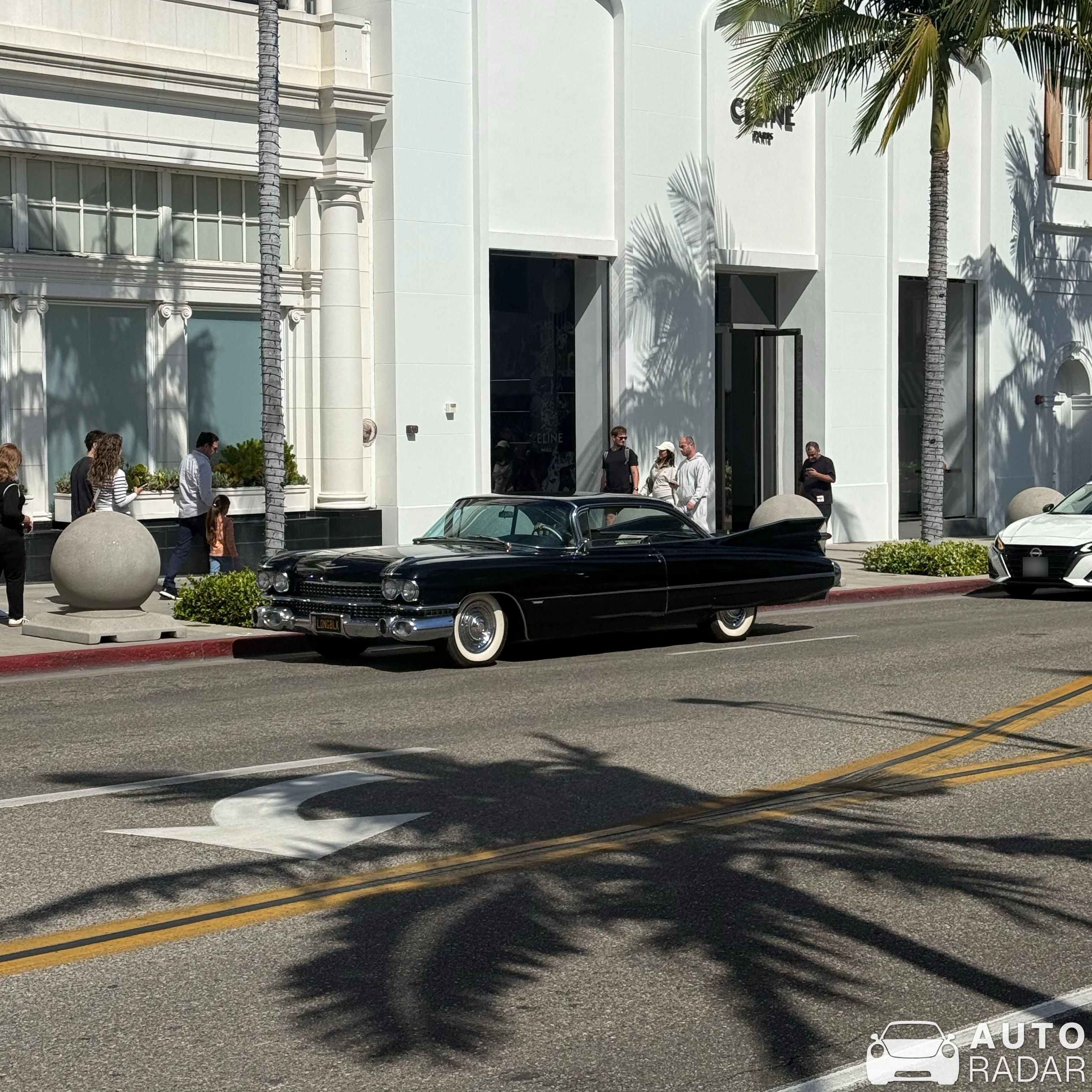 Cadillac Series 62 Coupé de Ville spotted in Beverly Hills