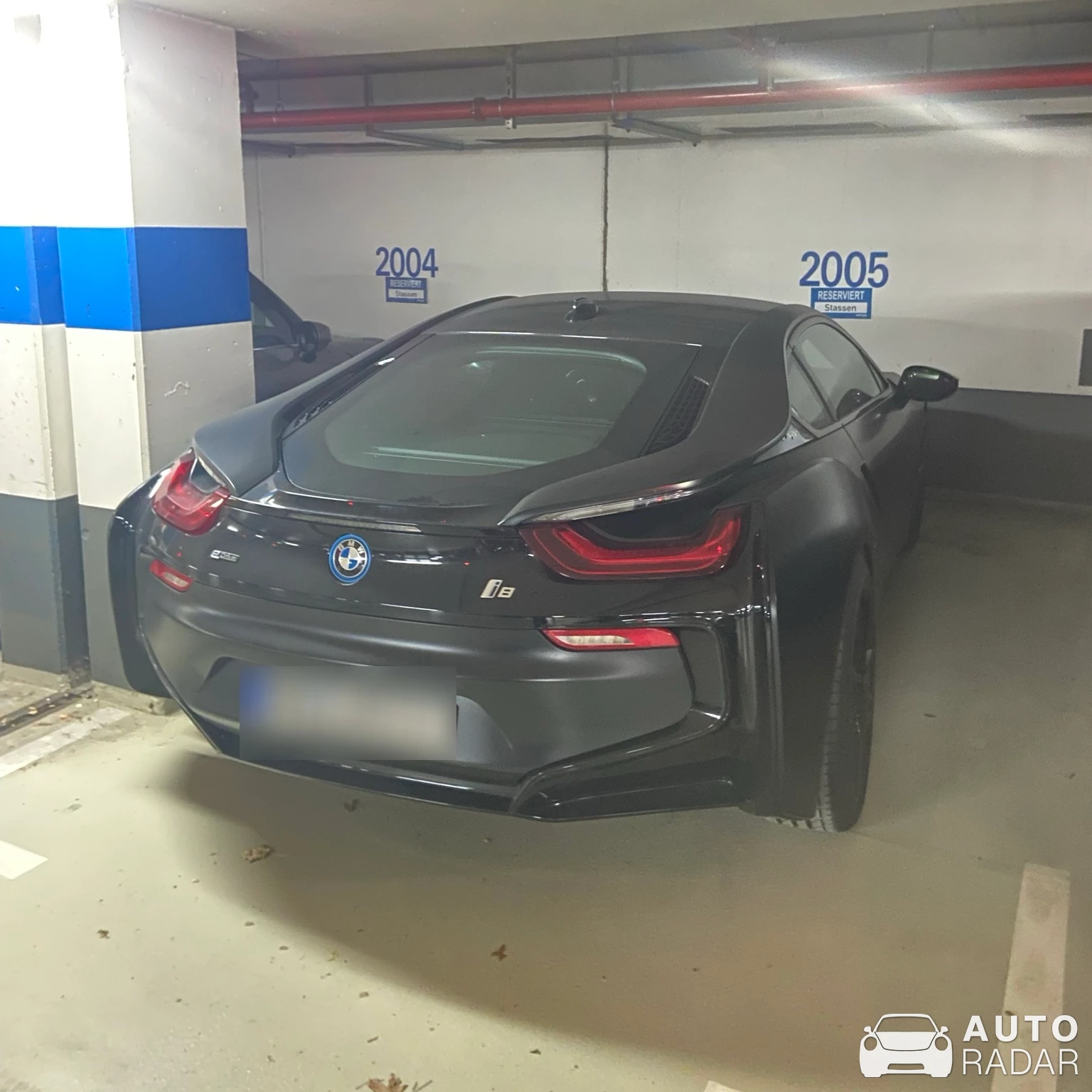 BMW i8 Protonic Frozen Black Edition spotted in Köln