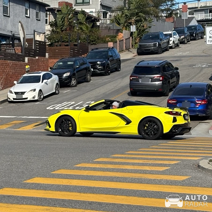 Chevrolet Corvette C8 Stingray spotted in Hermosa Beach, United States