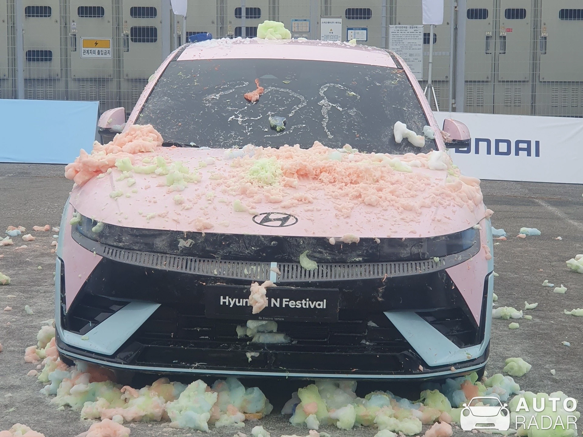 Hyundai Ioniq 5 N spotted in Yongin-si, South Korea