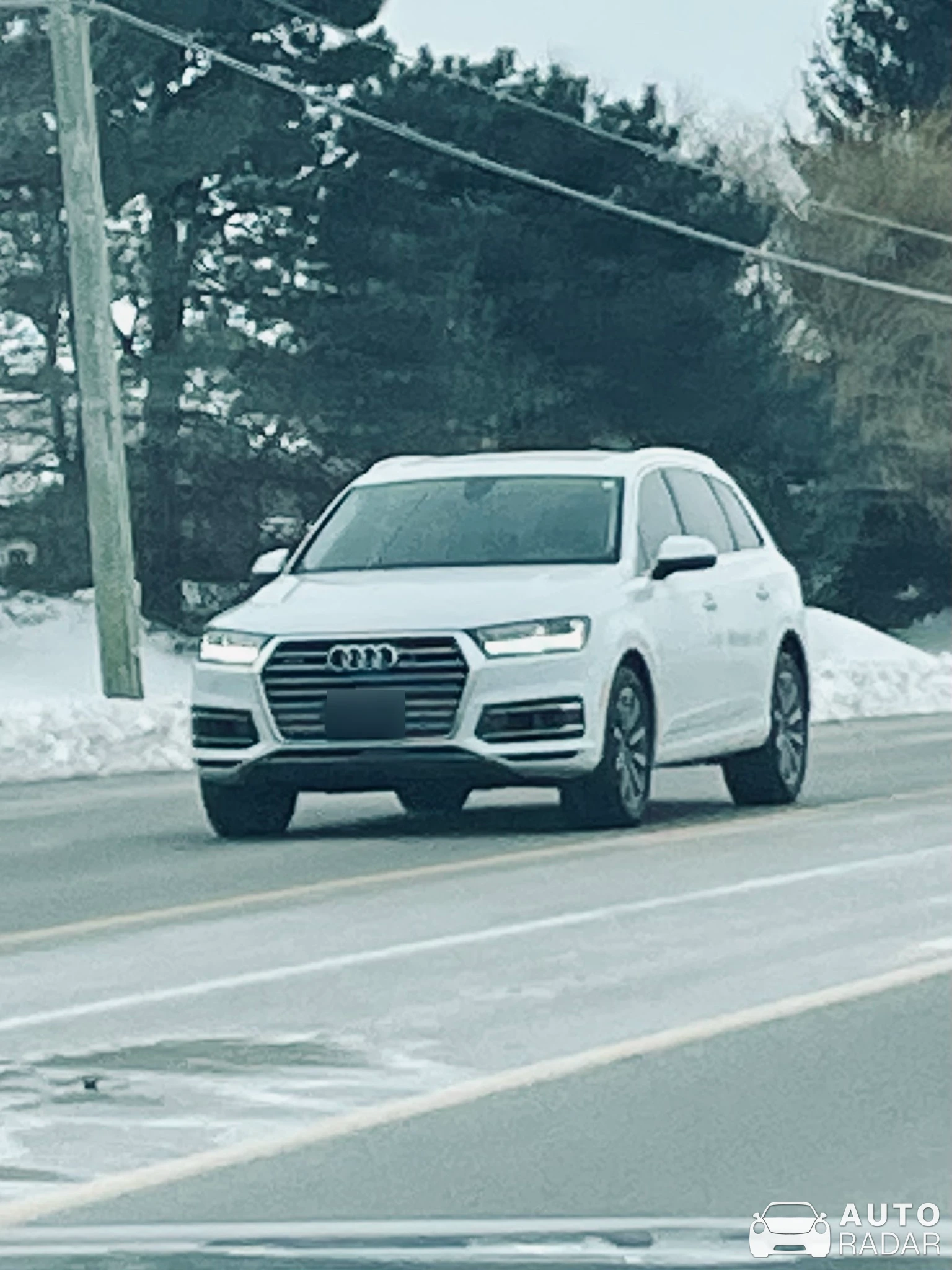 Audi SQ7 4M spotted in Mason, United States
