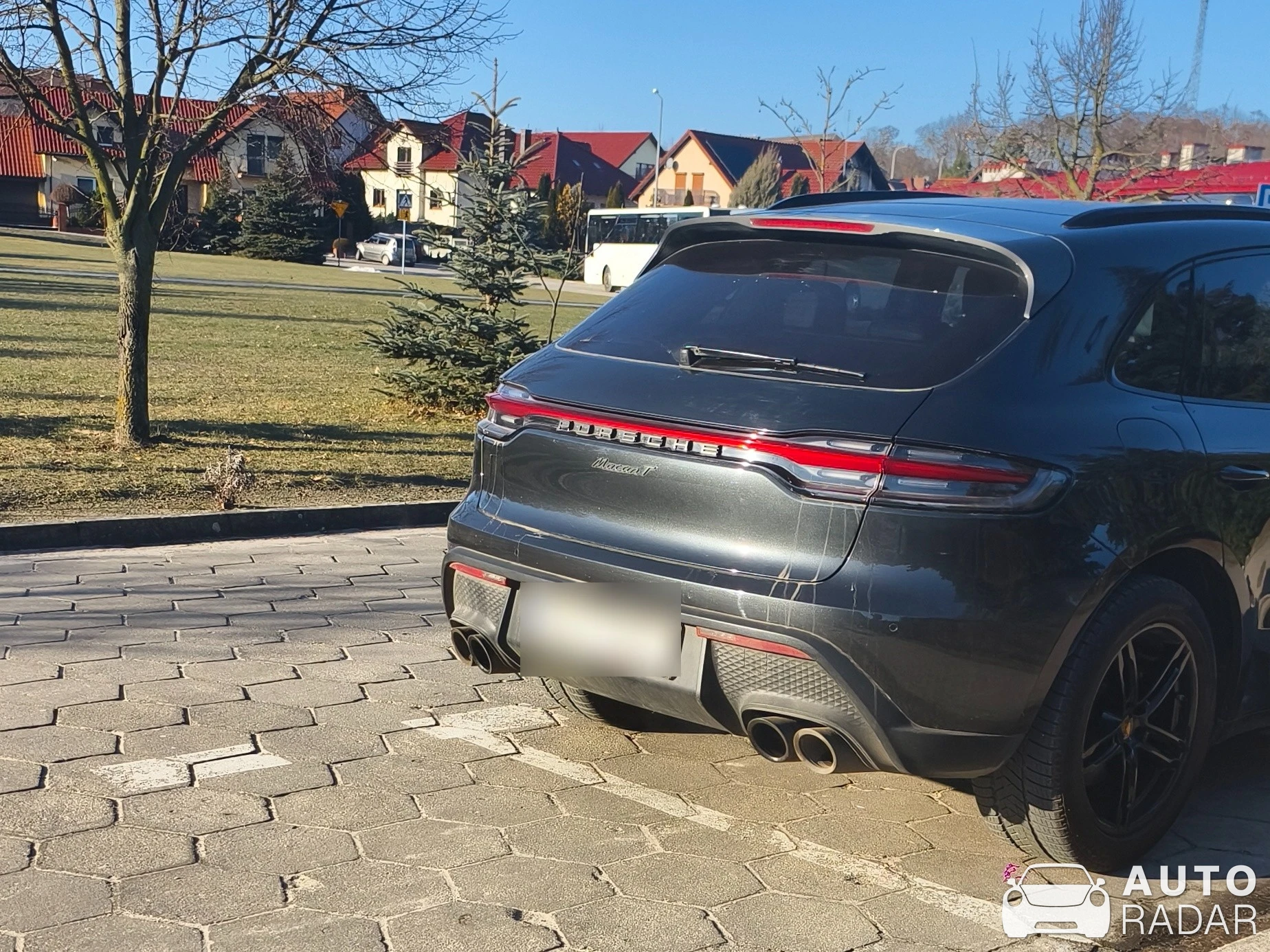Porsche Macan T spotted in Piaski, Poland